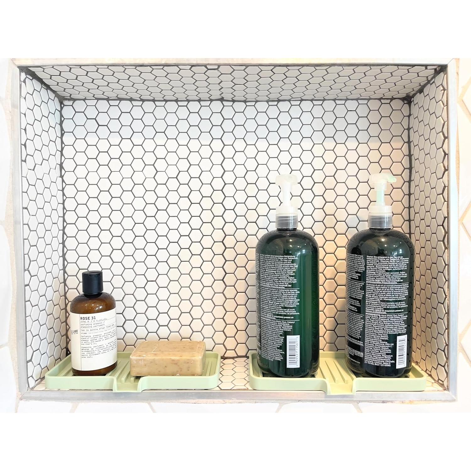 Bandeja de Jabón de Silicona Happitasa 22.86x8.89cm Dólar de Arena