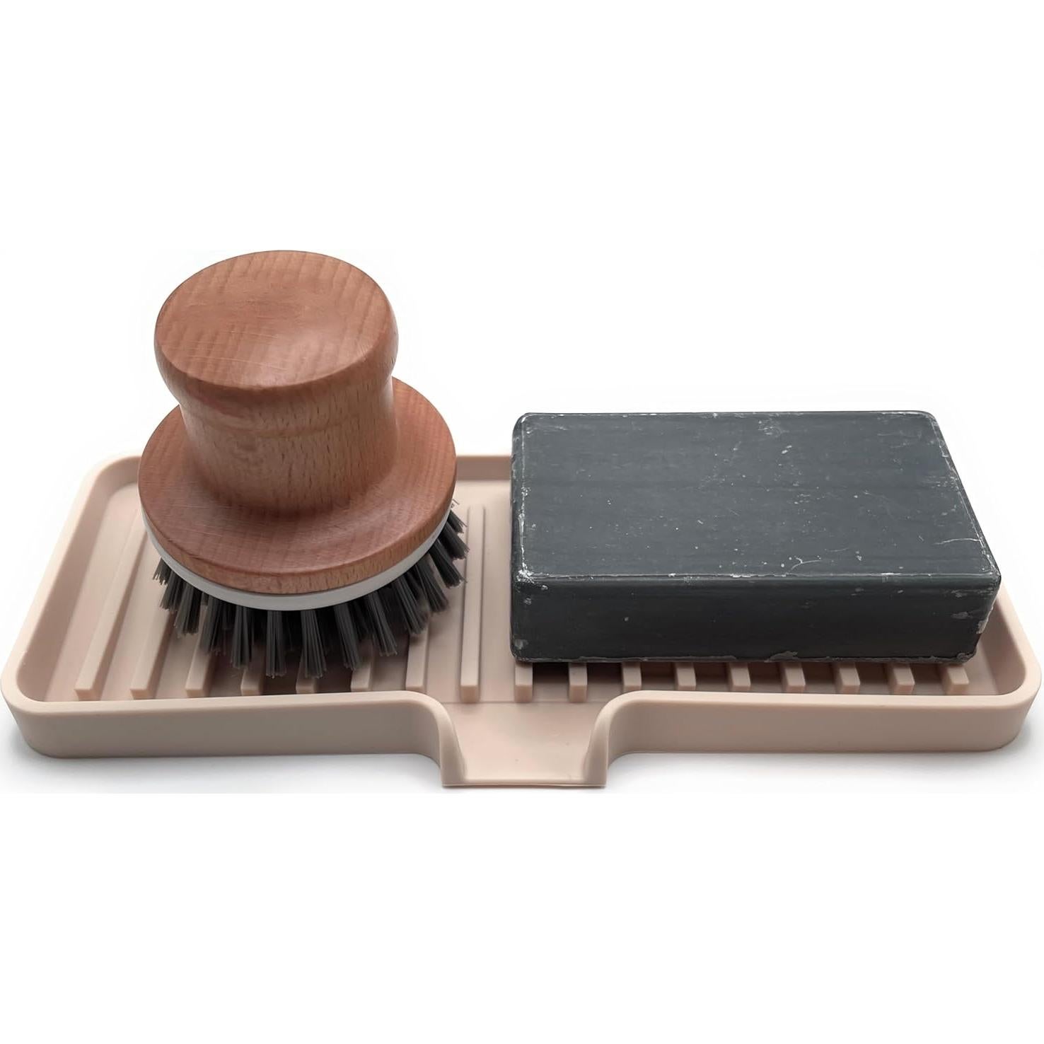 Bandeja de Jabón de Silicona Happitasa 22.86x8.89cm Dólar de Arena