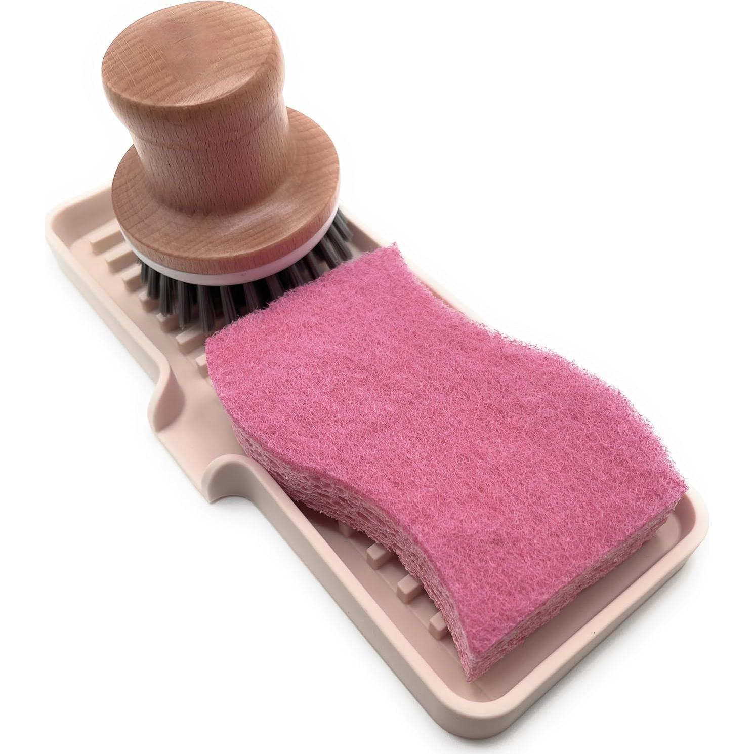 Bandeja de Jabón de Silicona Happitasa 22.86x8.89cm Dólar de Arena