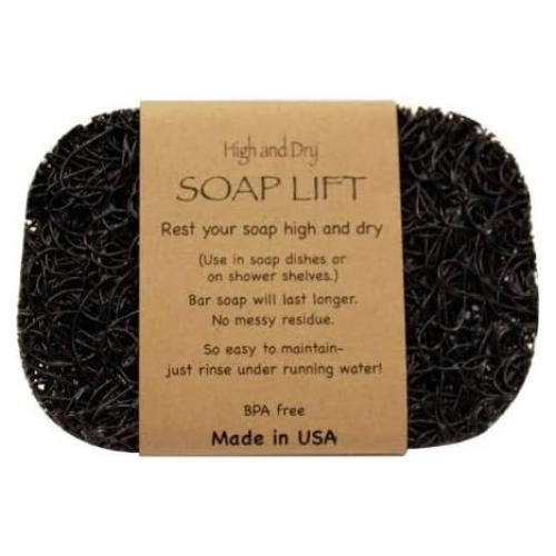 Soporte de Jabón Soap Lift Negro - Bioplástico Multidireccional