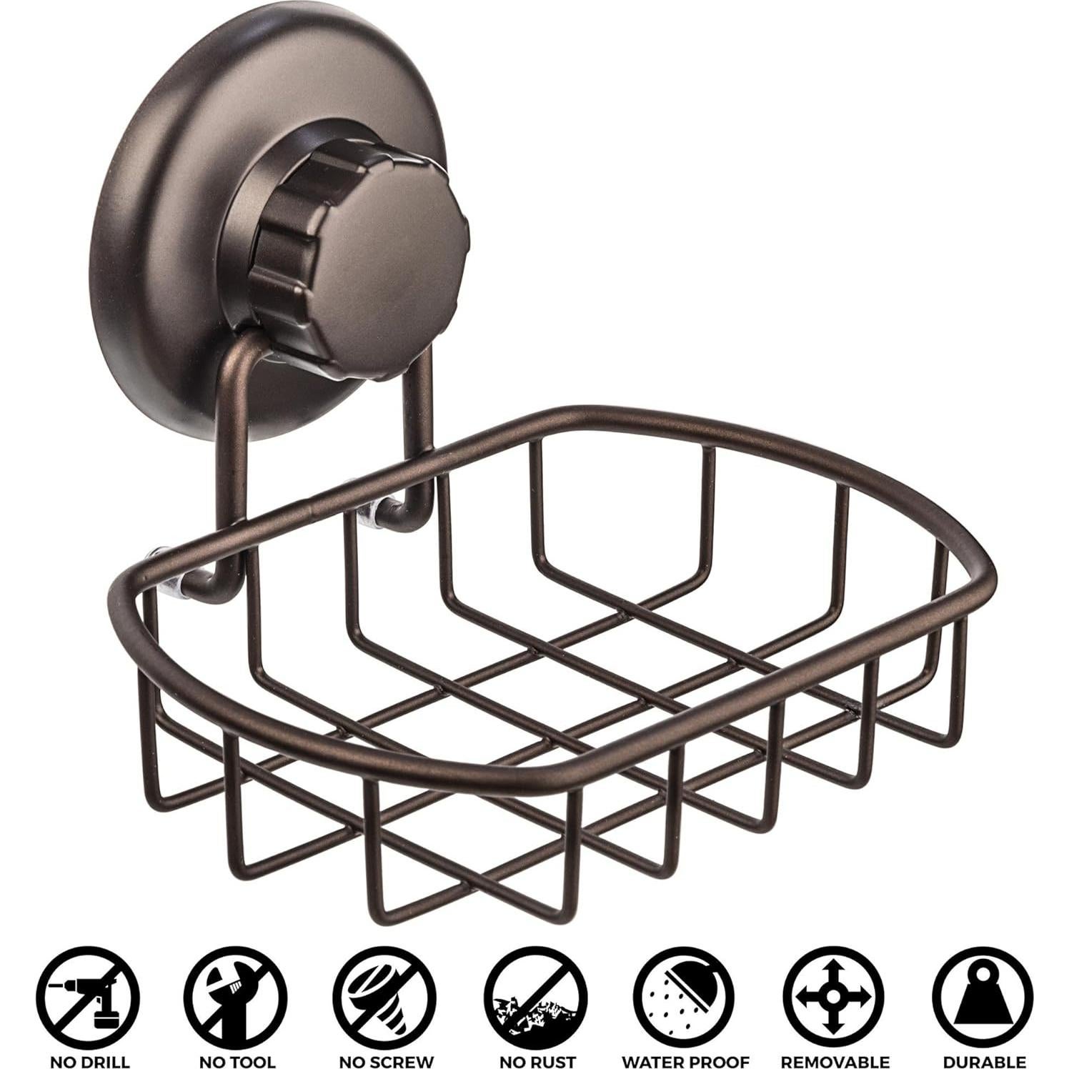 Fregadero de Jabón HASKO Acero Inoxidable Bronce 11.48x13.49cm