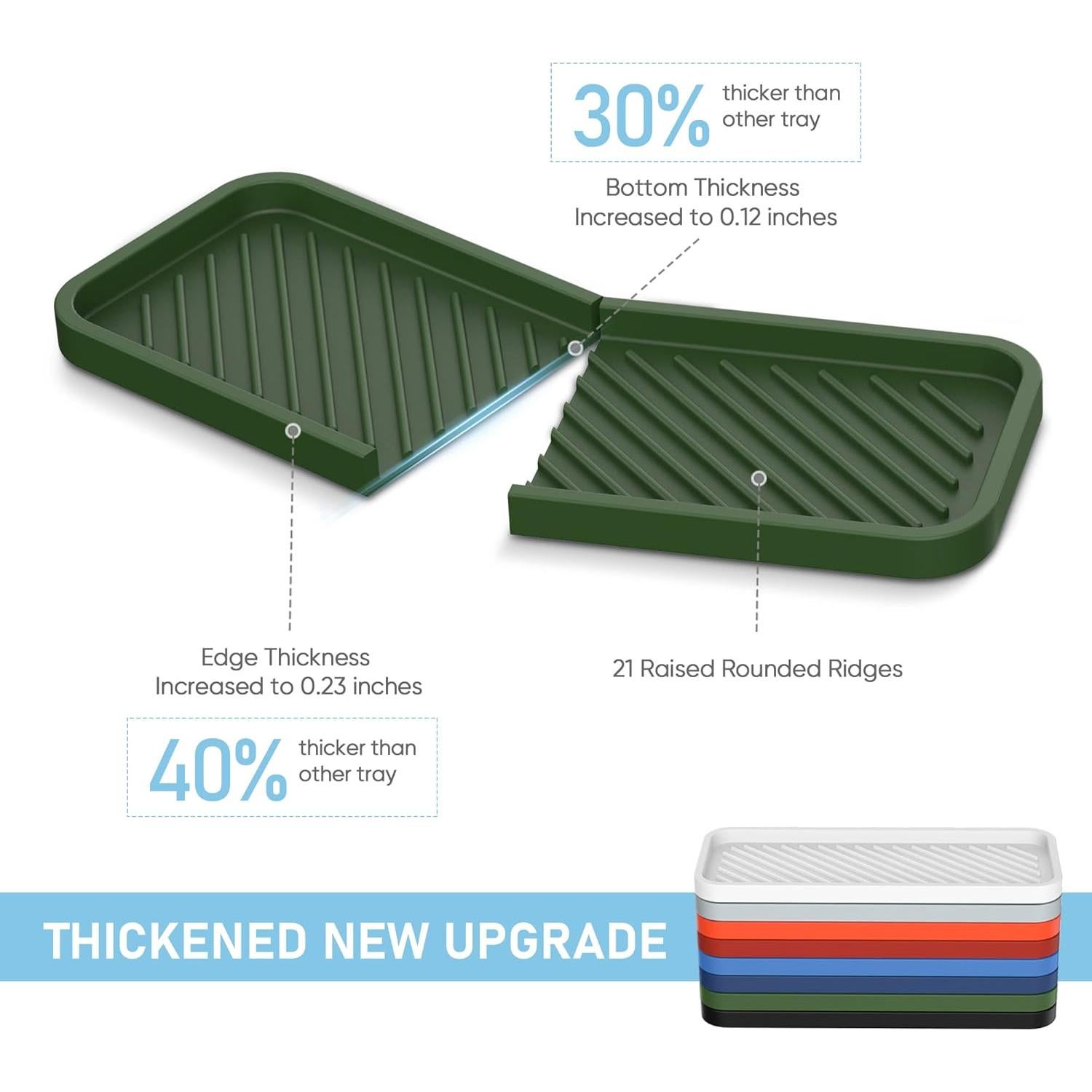 Soporte de Esponja de Silicona EG-SIPRO 23.6x9.1cm Antideslizante