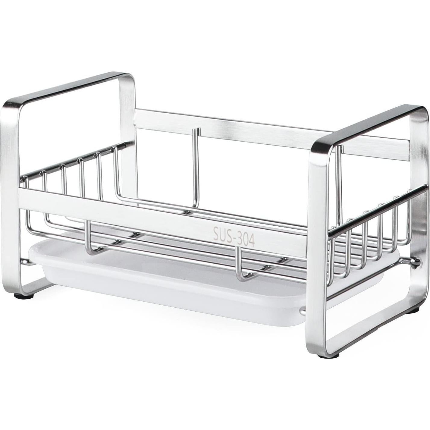 Soporte para Esponjas de Cocina HULISEN Acero Inoxidable 304