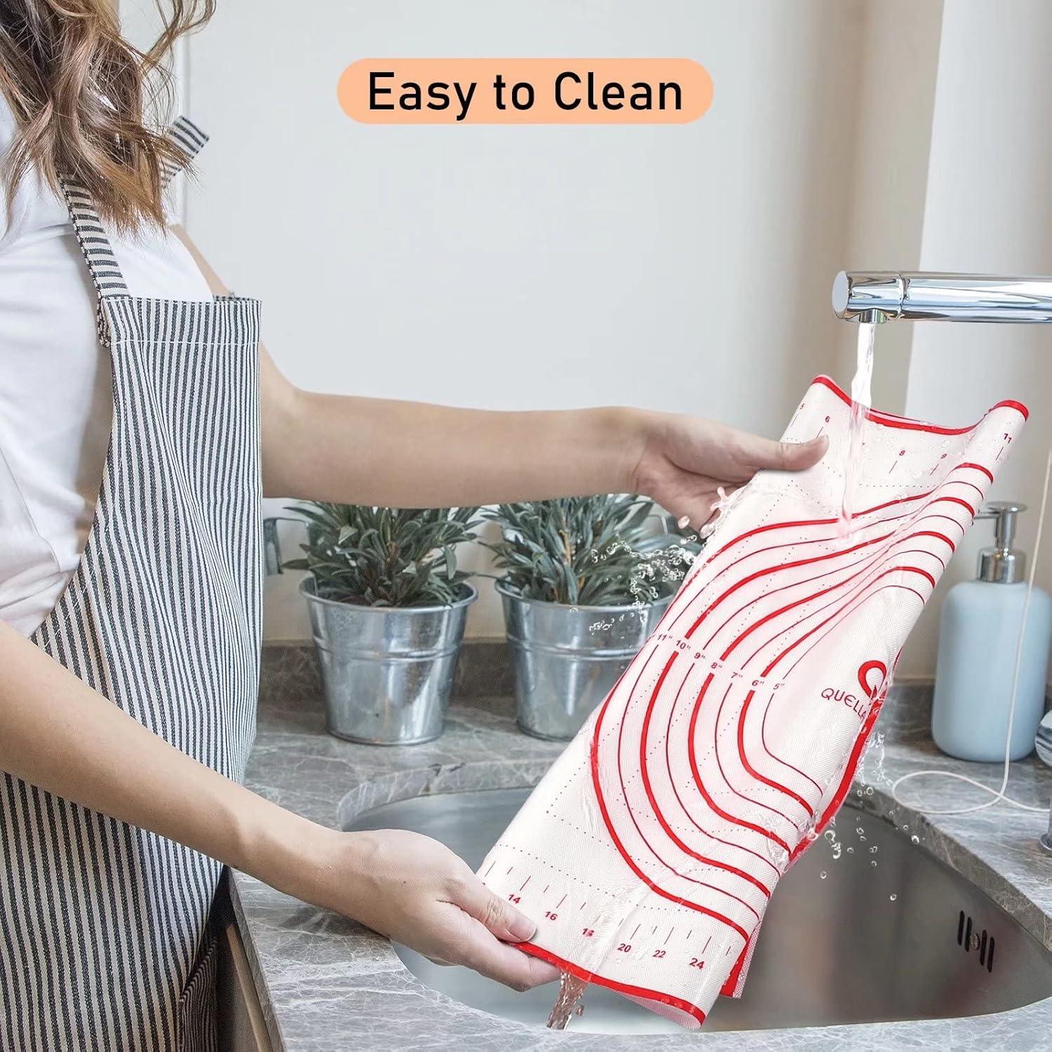 Alfombrilla de Hornear Silicona Antideslizante QUELLANCE 40x60 cm