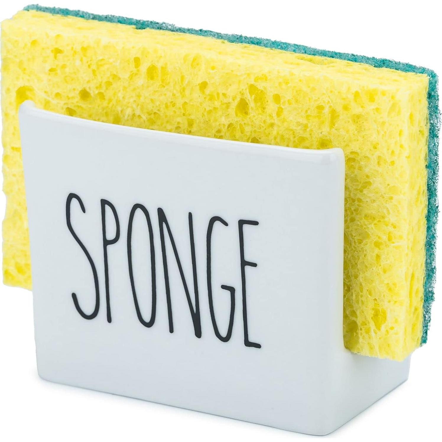 Soporte de Esponja de Porcelana Heartland Home - Organizador de Fregadero