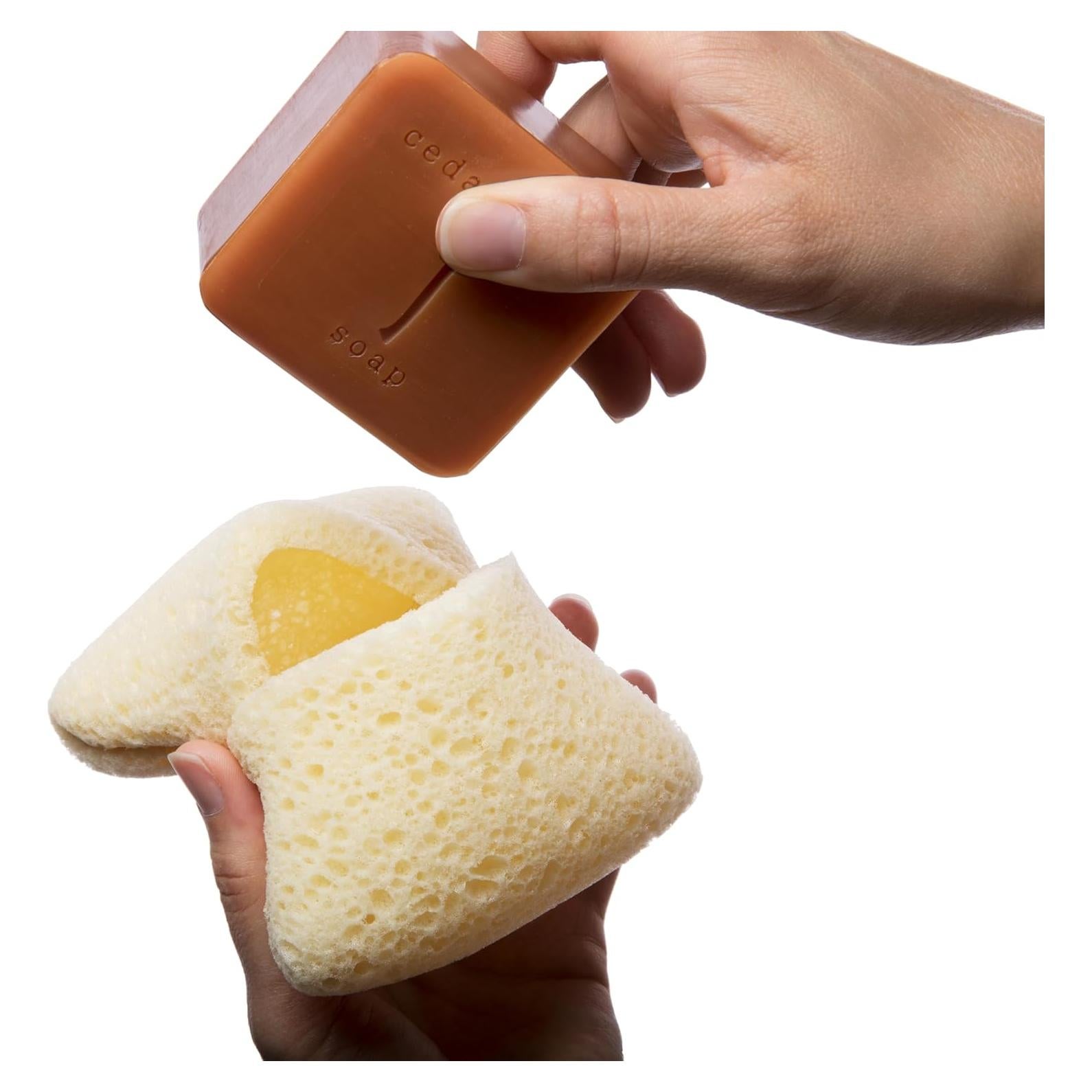 Esponja Exfoliante para Cuerpo MartiniSPA - 2 Unidades Beige