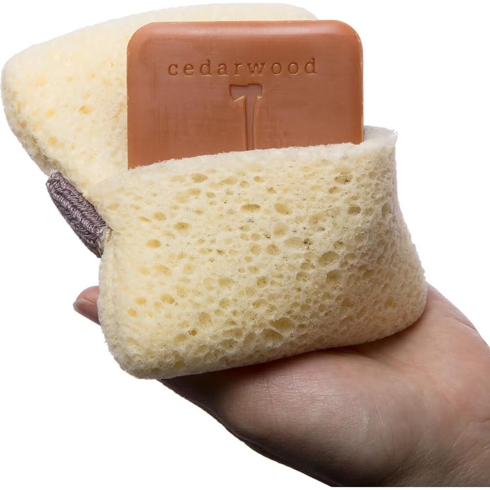 Esponja Exfoliante para Cuerpo MartiniSPA - 2 Unidades Beige