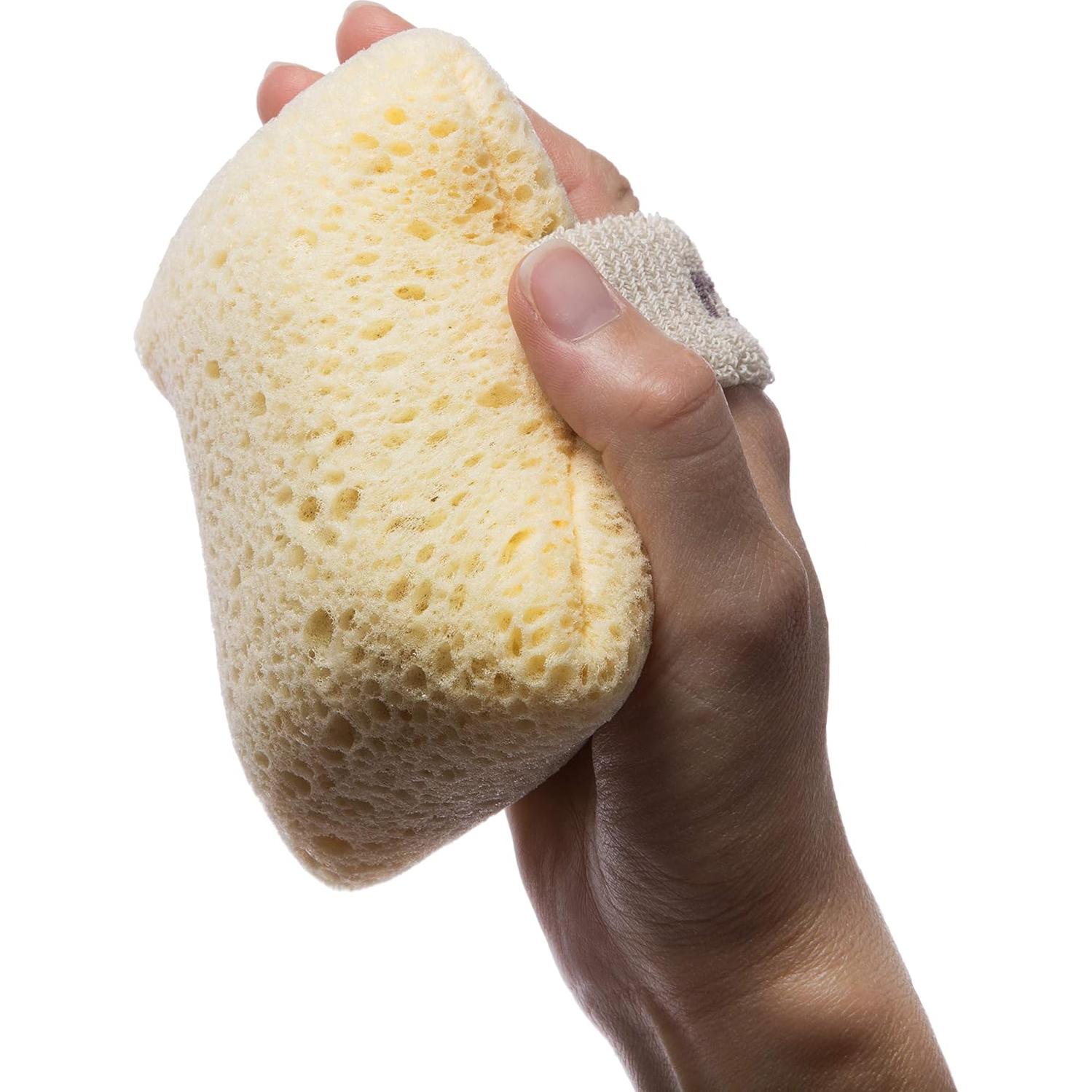 Esponja Exfoliante para Cuerpo MartiniSPA - 2 Unidades Beige