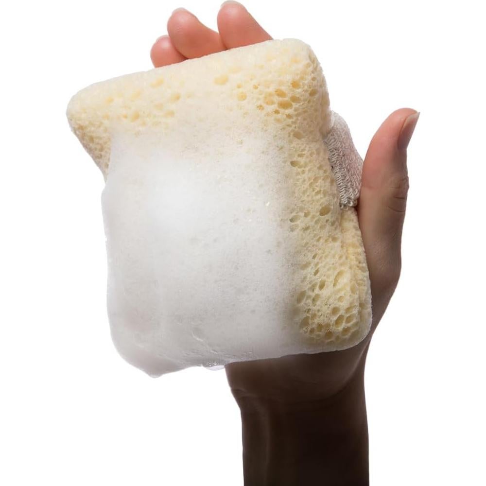 Esponja Exfoliante para Cuerpo MartiniSPA - 2 Unidades Beige