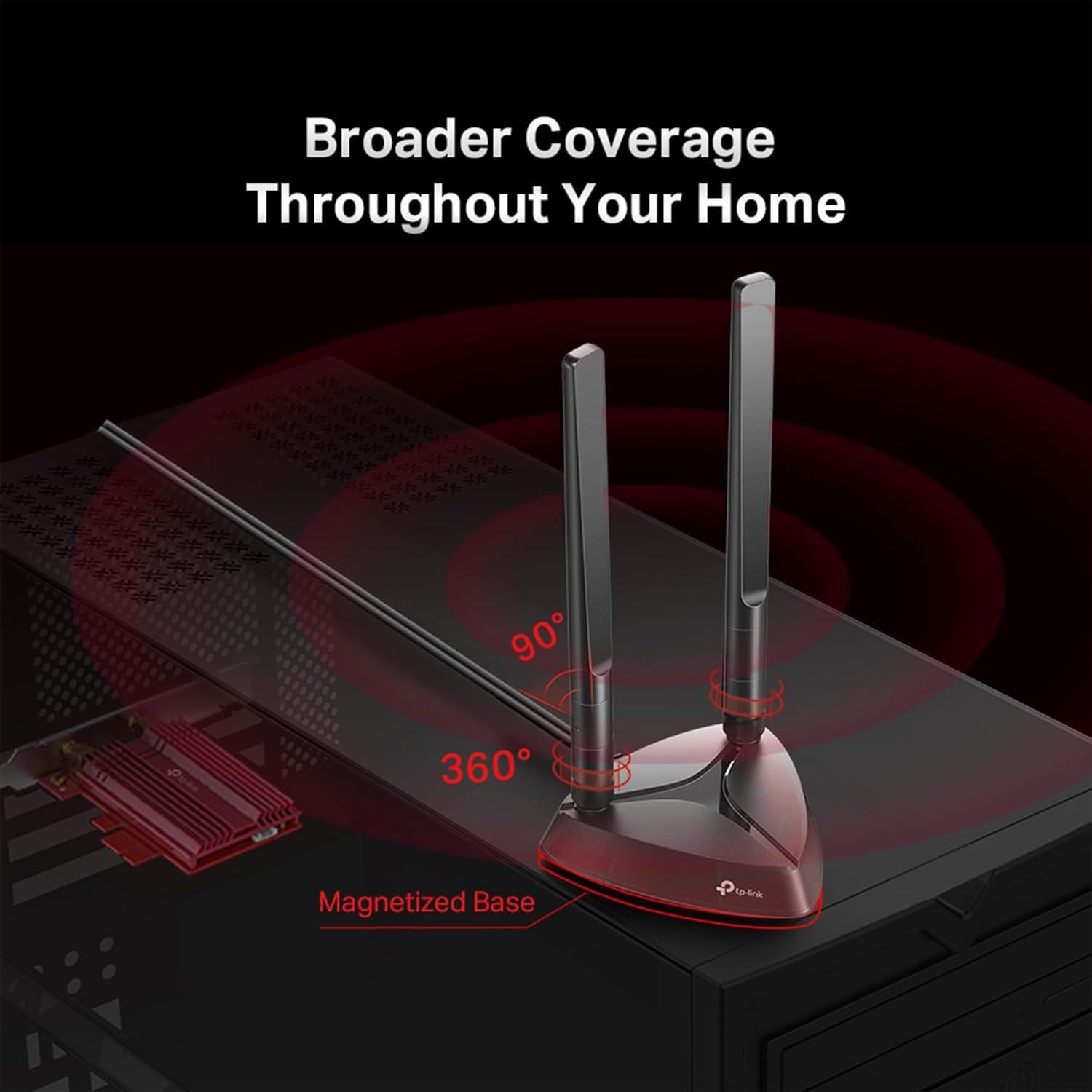 TP-Link Archer TX3000E Tarjeta WiFi 6 PCIe 2400Mbps Bluetooth 5.3