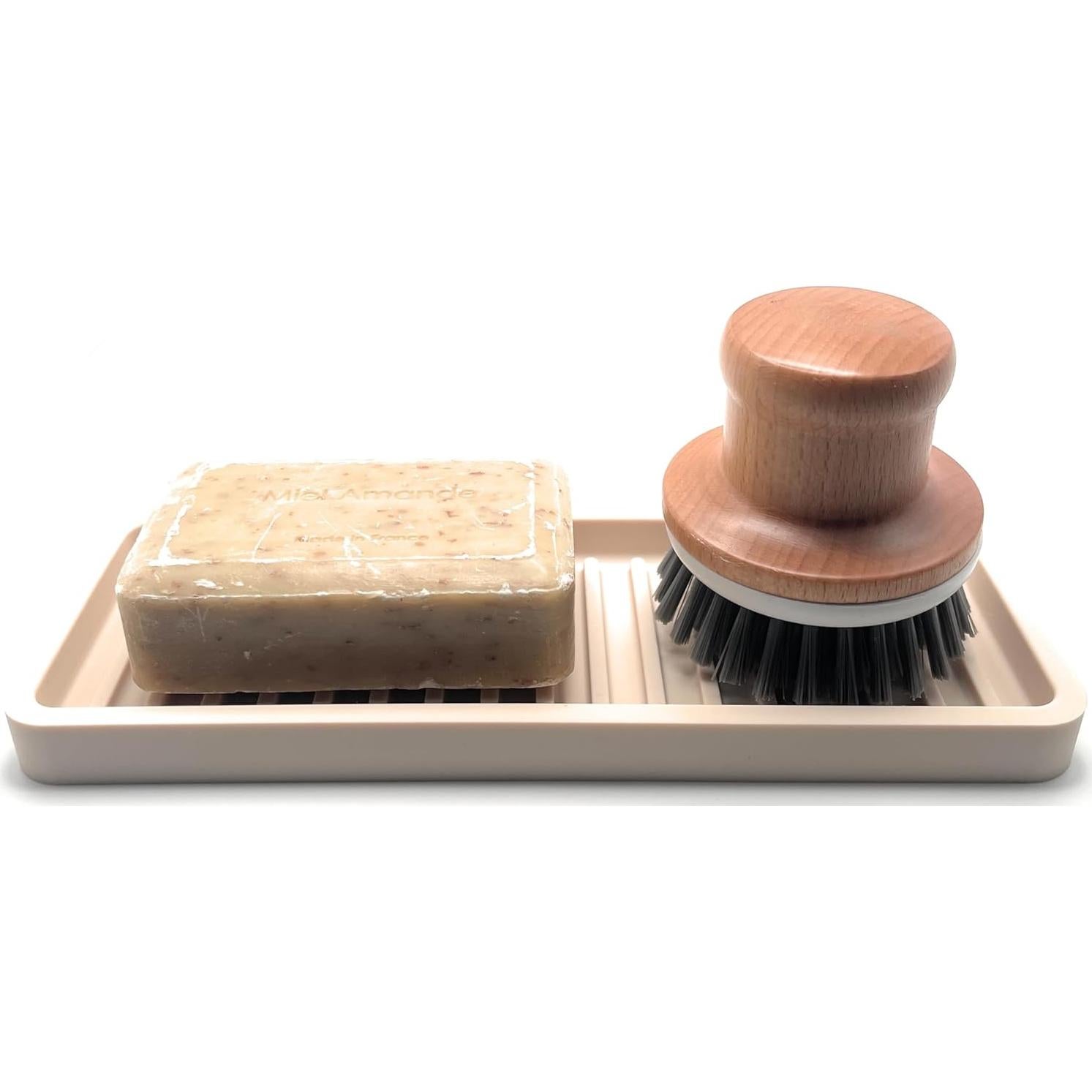 Bandeja Organizadora de Silicona Happitasa 22.86x8.89cm Dólar de Arena