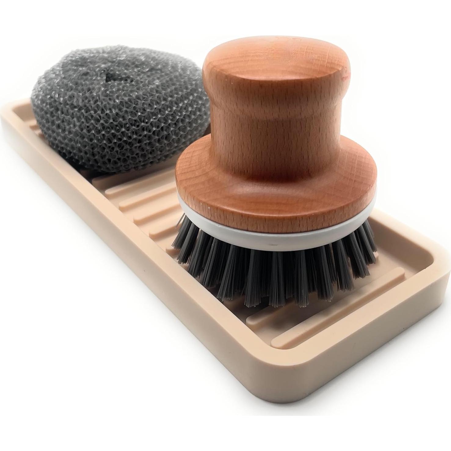 Bandeja Organizadora de Silicona Happitasa 22.86x8.89cm Dólar de Arena