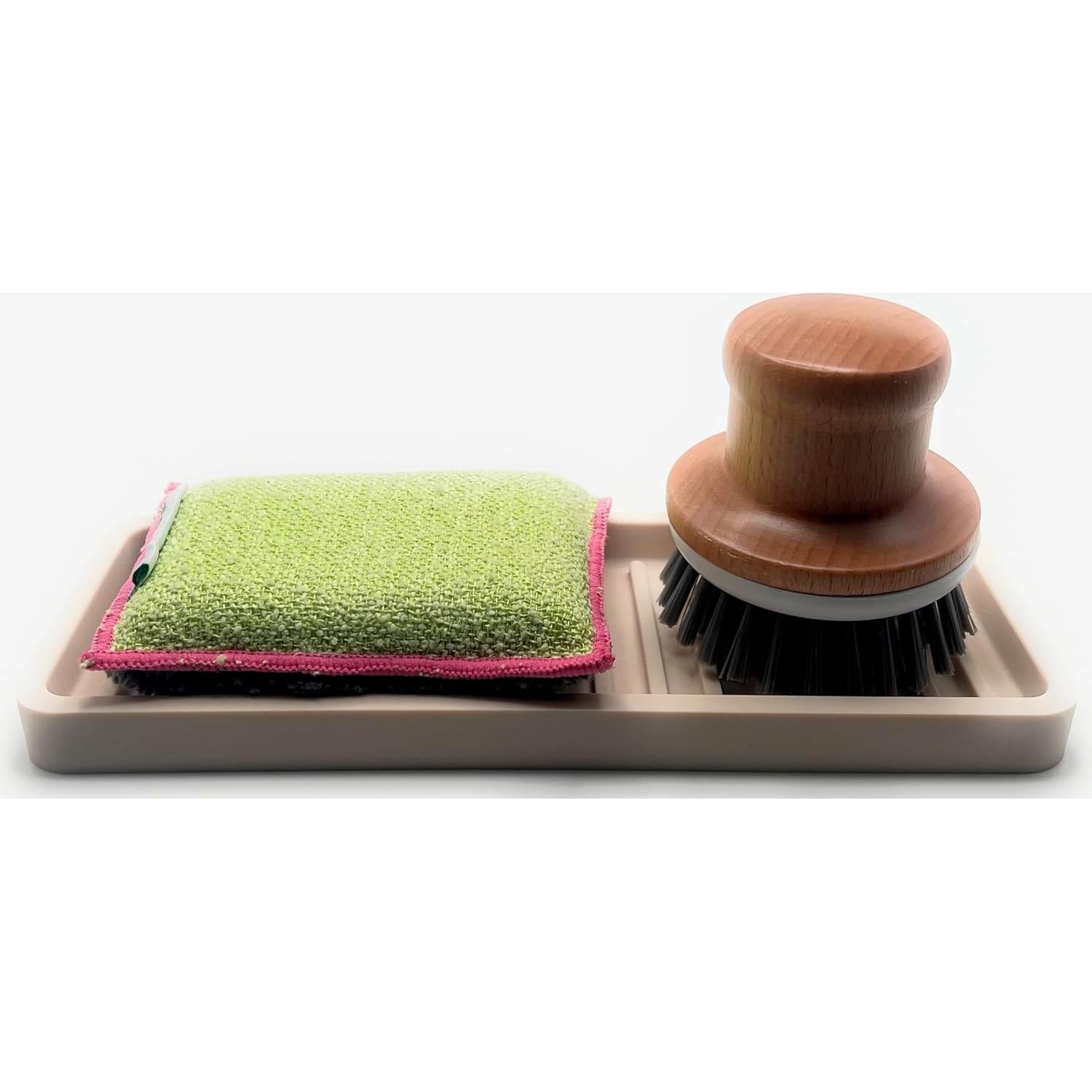 Bandeja Organizadora de Silicona Happitasa 22.86x8.89cm Dólar de Arena