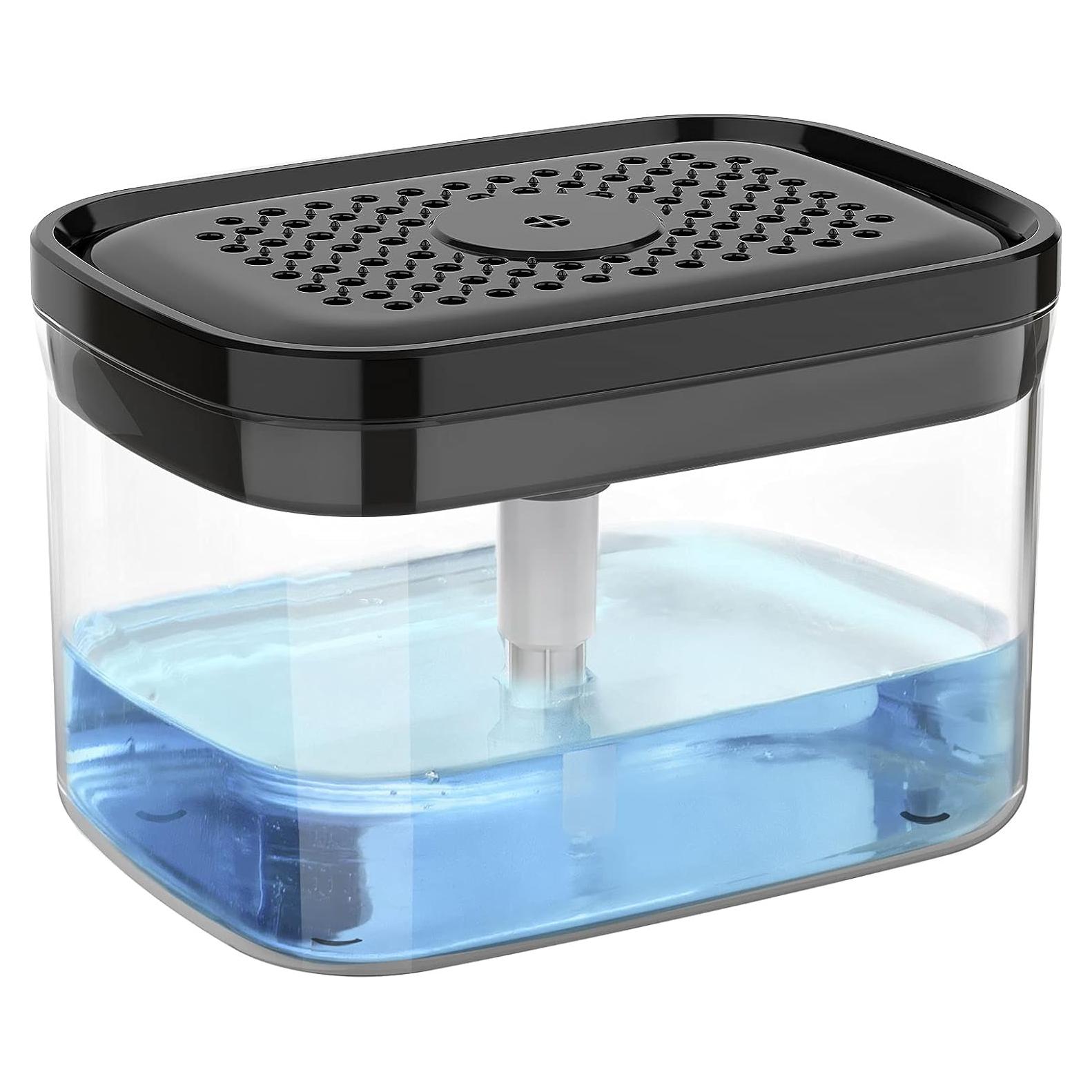 Dispensador de Jabón MR.SIGA 900ml con Soporte para Esponjas