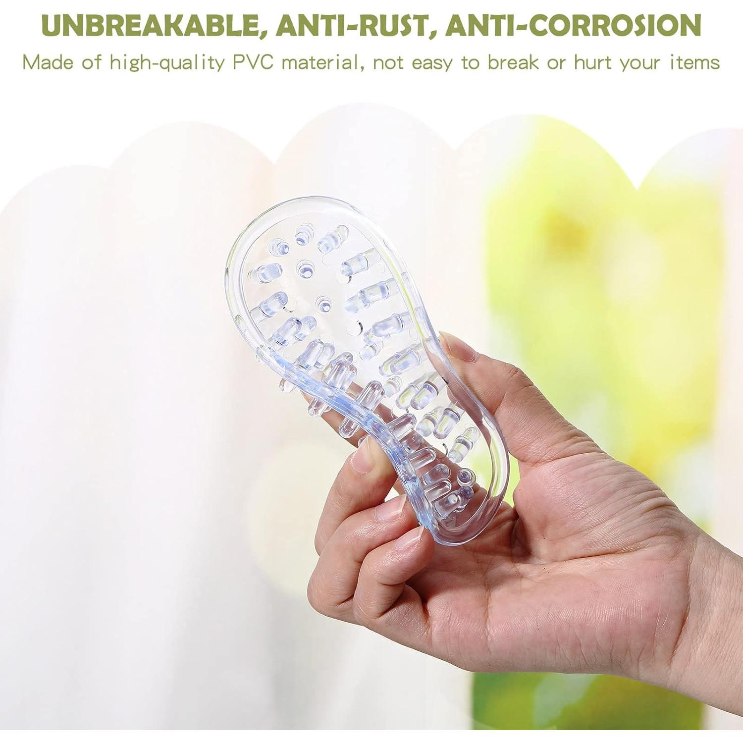 Juego de 10 Platos de Jabón de Plástico Antideslizantes Maitys