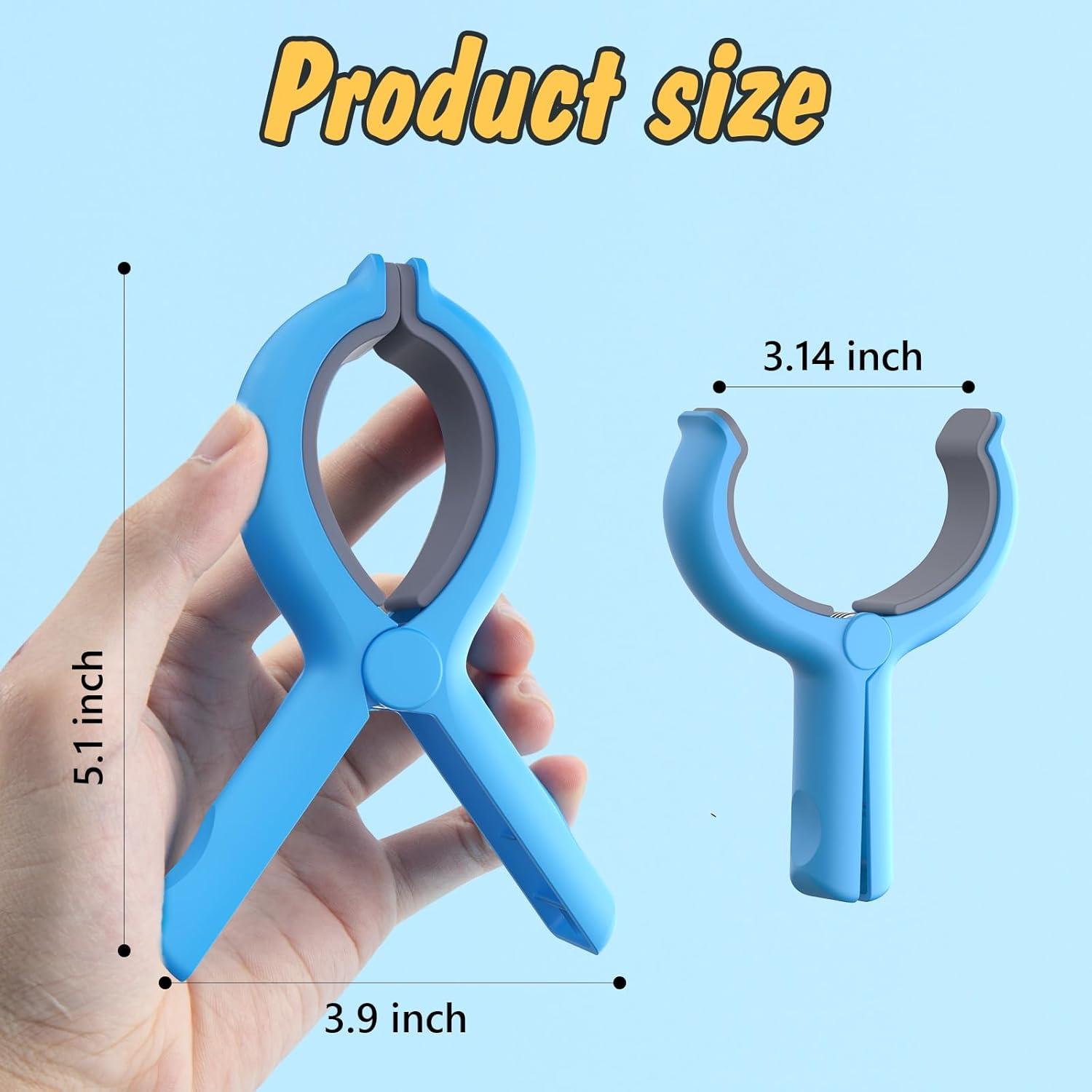 Paquete de 8 Clips de Toalla de Playa DIDISHU 13.1 oz