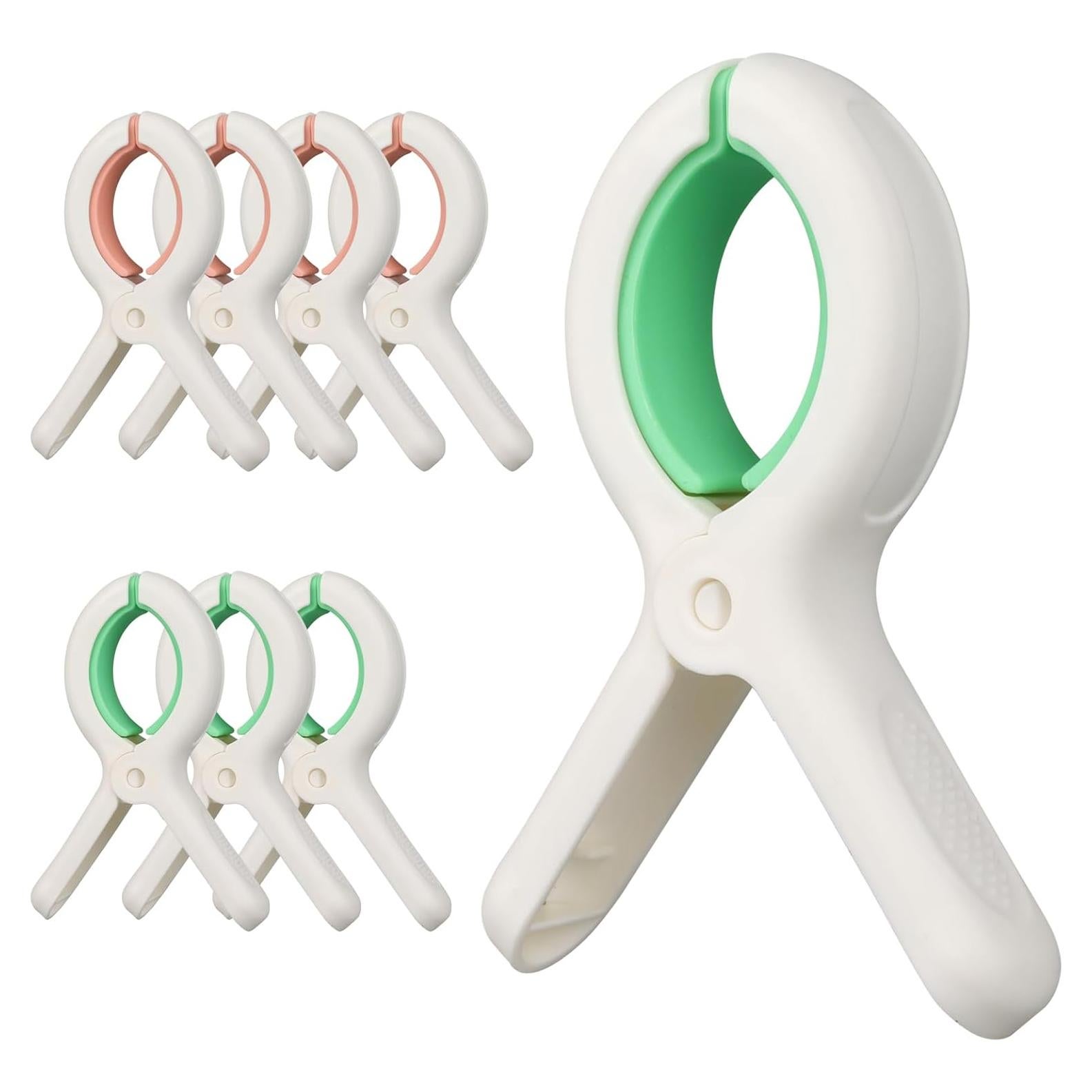 Pinzas de Toalla de Playa Loadsky Jumbo 12.95 cm 8 Pcs