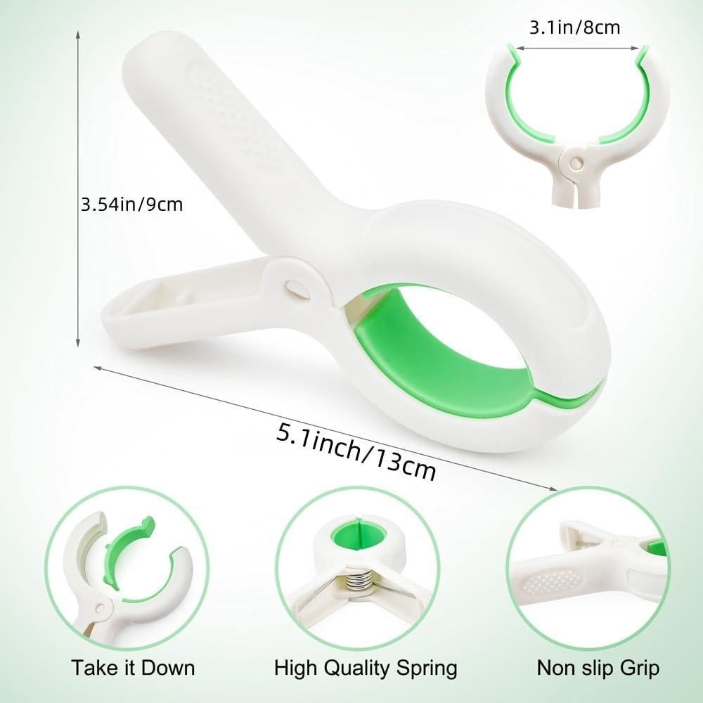 Pinzas de Toalla de Playa Loadsky Jumbo 12.95 cm 8 Pcs