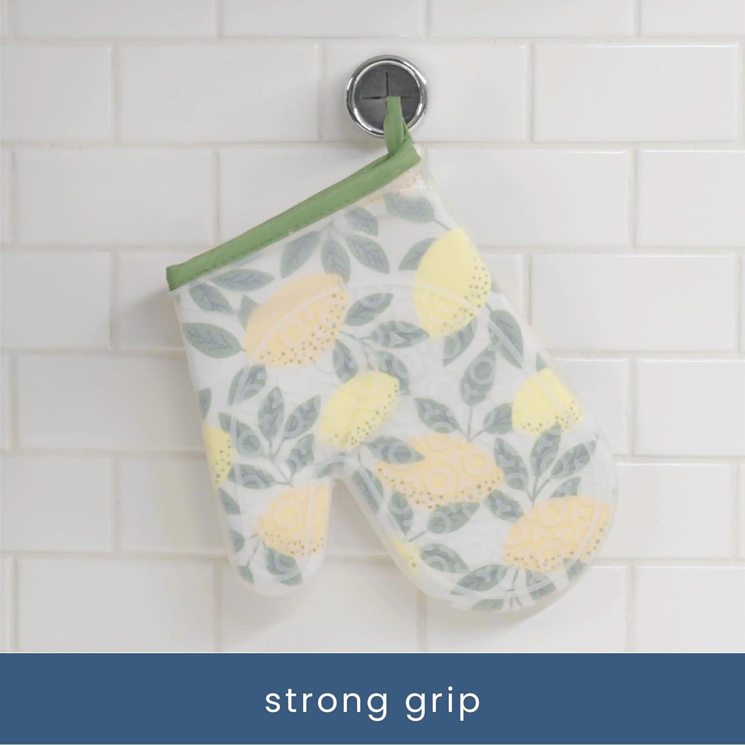 Ganchos Adhesivos Redondos S&T INC. para Toallas - Paquete de 4