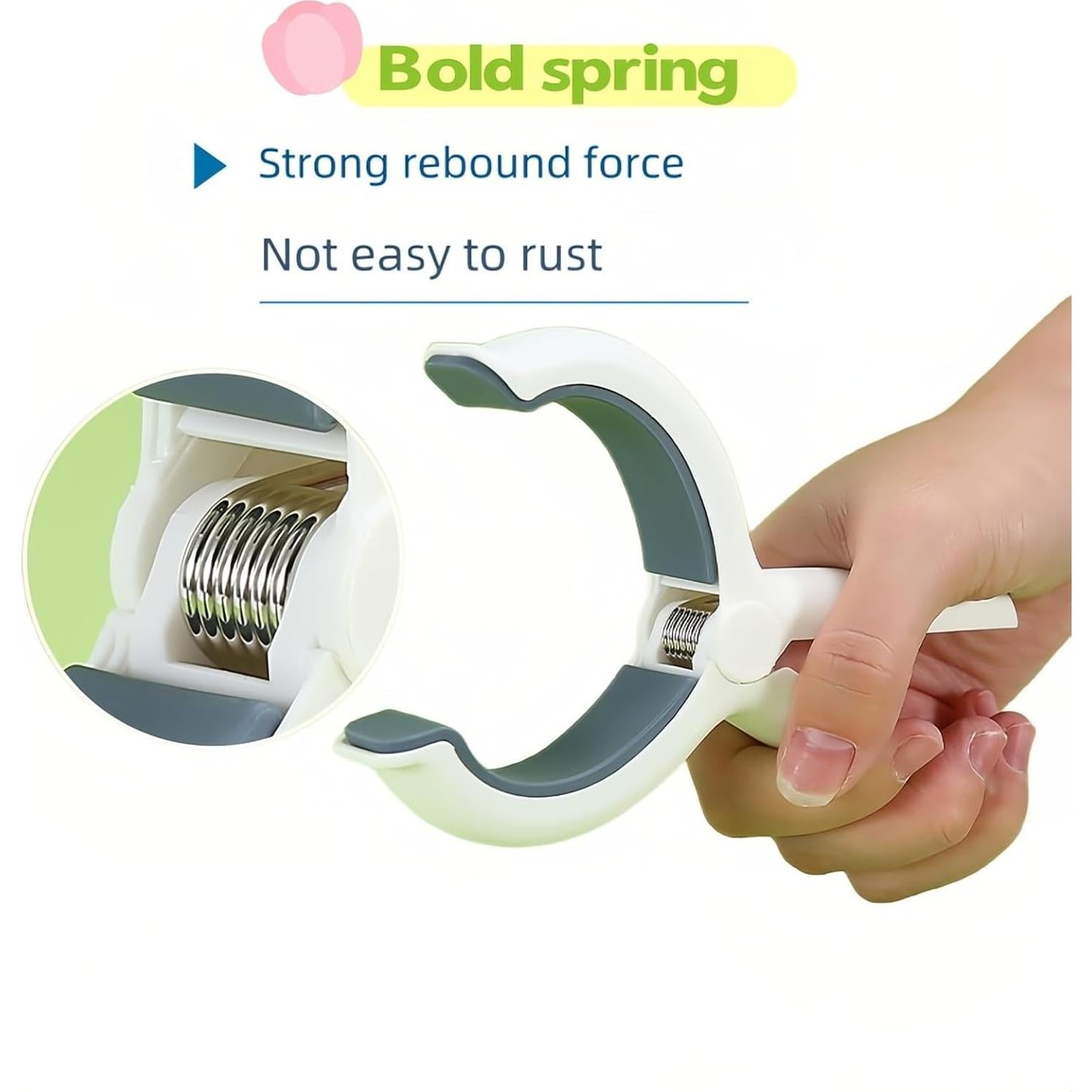 Pinzas de Playa Antideslizantes FANBODTA - Paquete de 8 Piezas