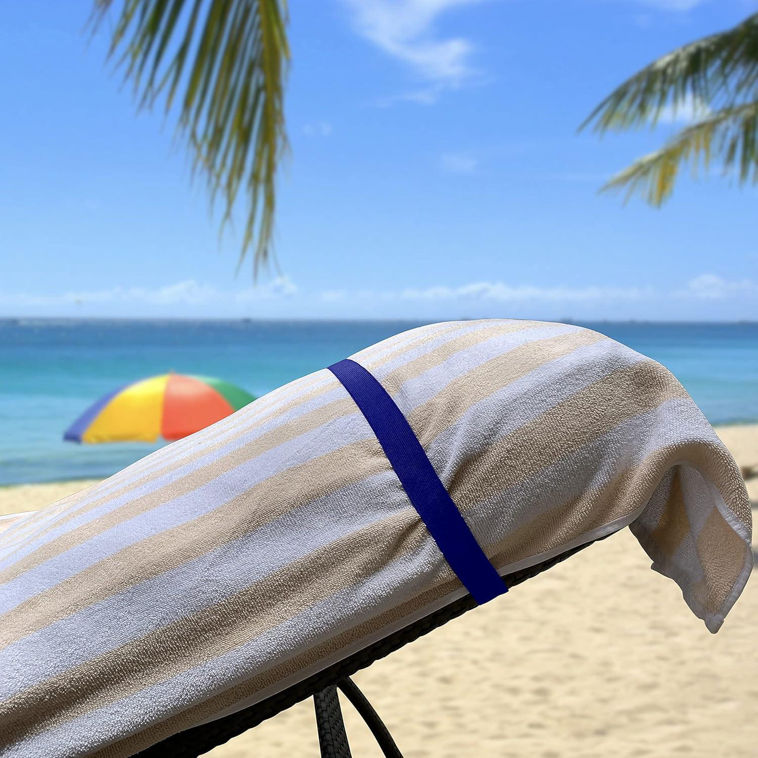 Banda de Toalla Cruise On para Sillas de Playa - Paquete de 2