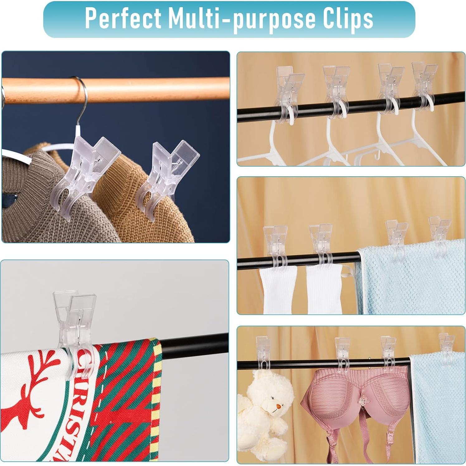 Pinzas para Toallas de Playa Lzttyee - Juego de 8 Clips Antiviento