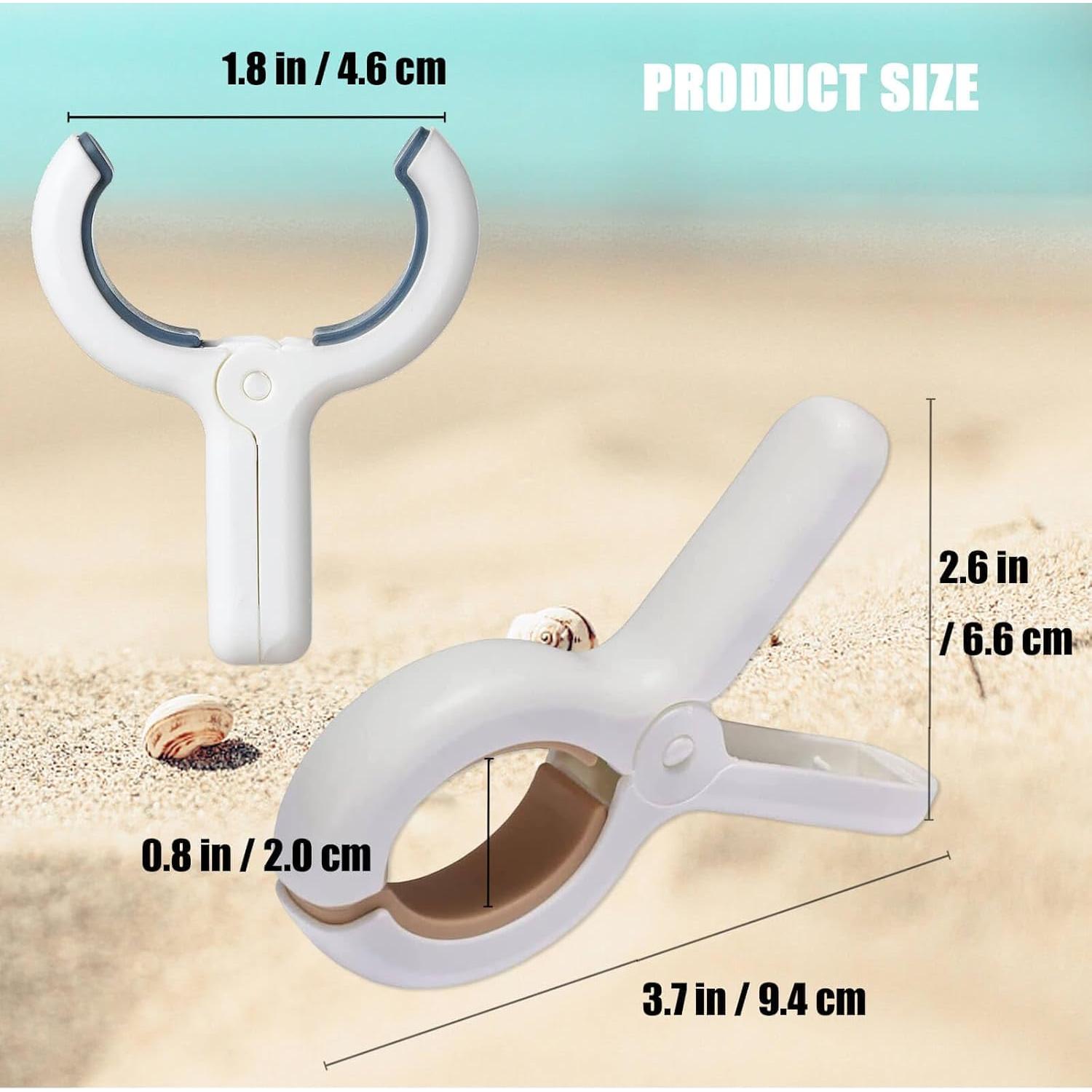 Pinzas para Toallas de Playa OPPKEPT - Alta Resistencia y Antiviento