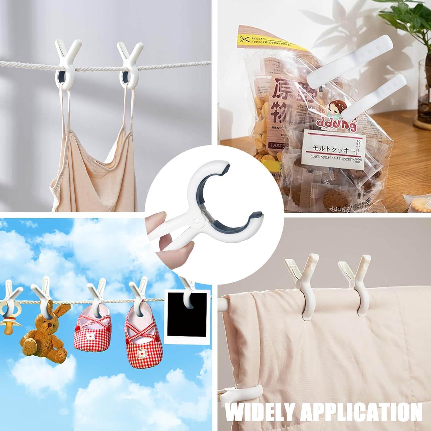 Pinzas para Toallas de Playa OPPKEPT - Alta Resistencia y Antiviento