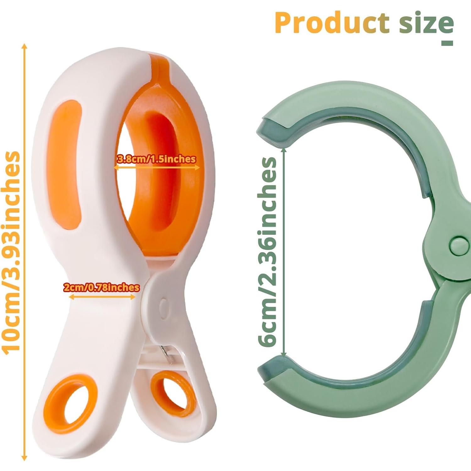 Pinzas para Toallas de Playa Sanyeyufeng 10 Piezas Coloridas