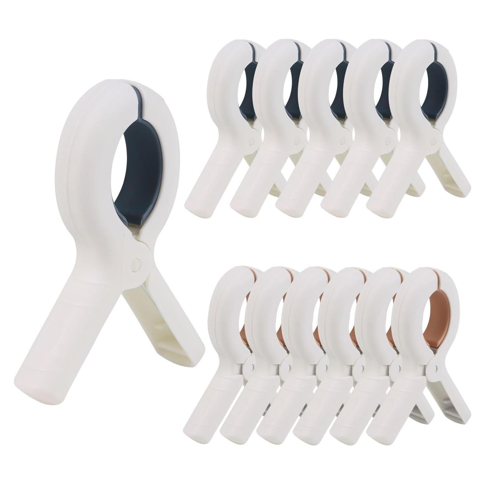 Clips de Toalla de Playa CCINEE 12 Piezas Antideslizantes