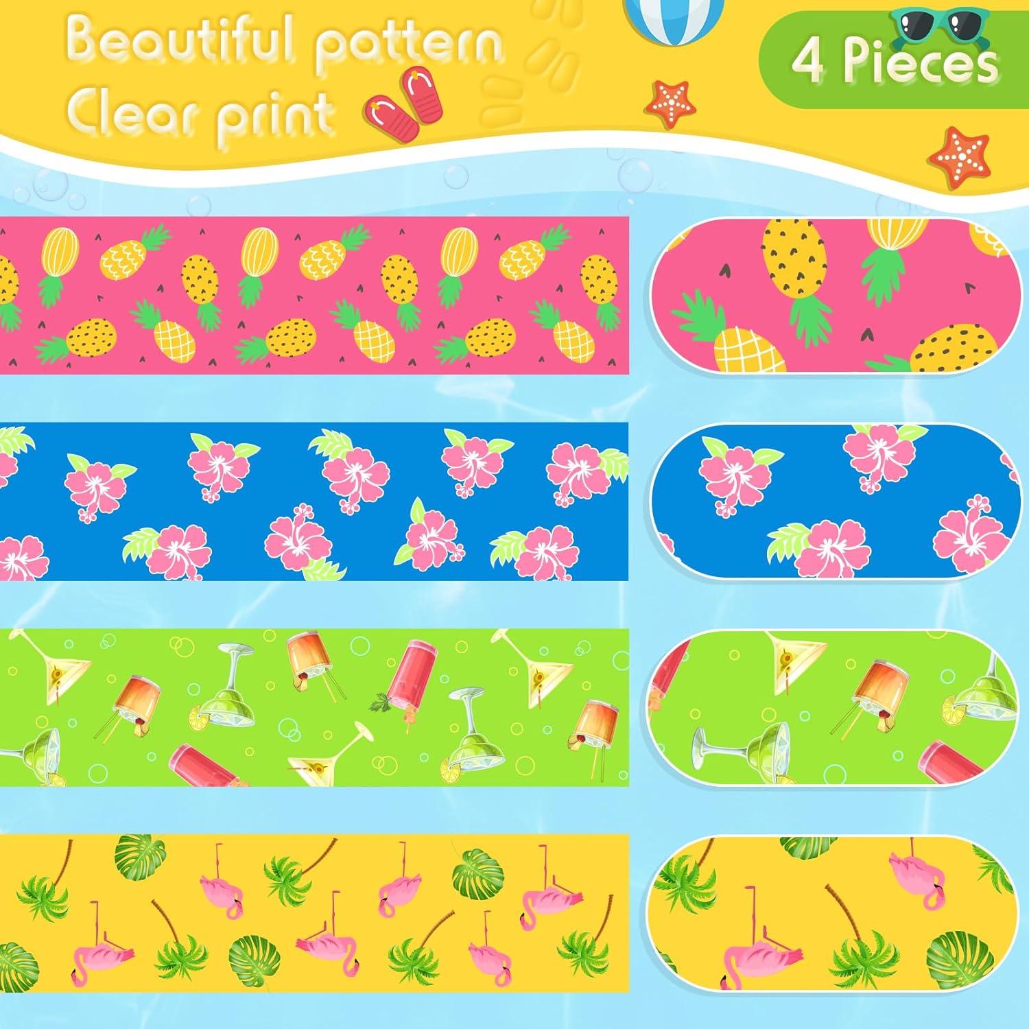 Boao 4 Clips de Toalla para Sillas de Playa Elásticos