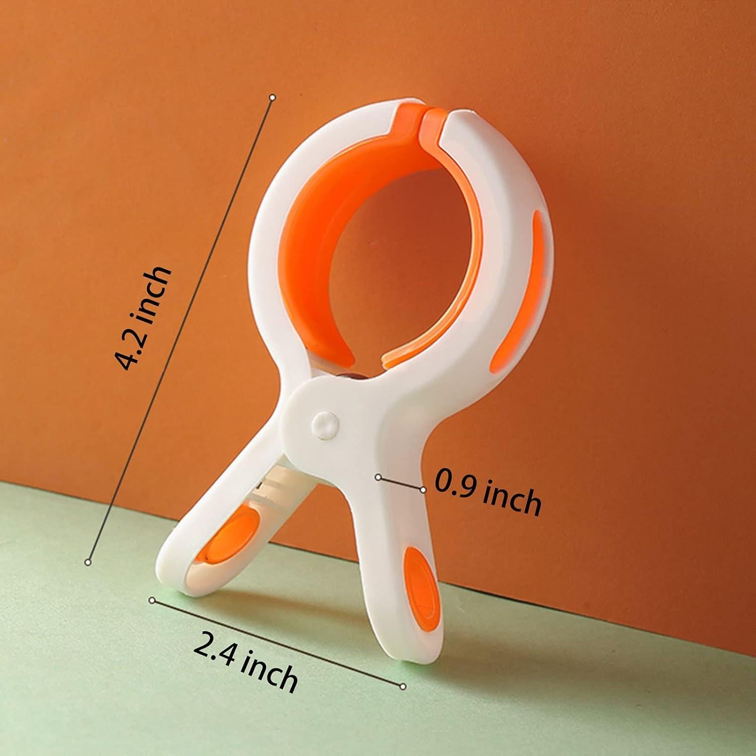 Paquete de 9 Clips para Toallas de Playa KIZZHISI - 9.4 cm