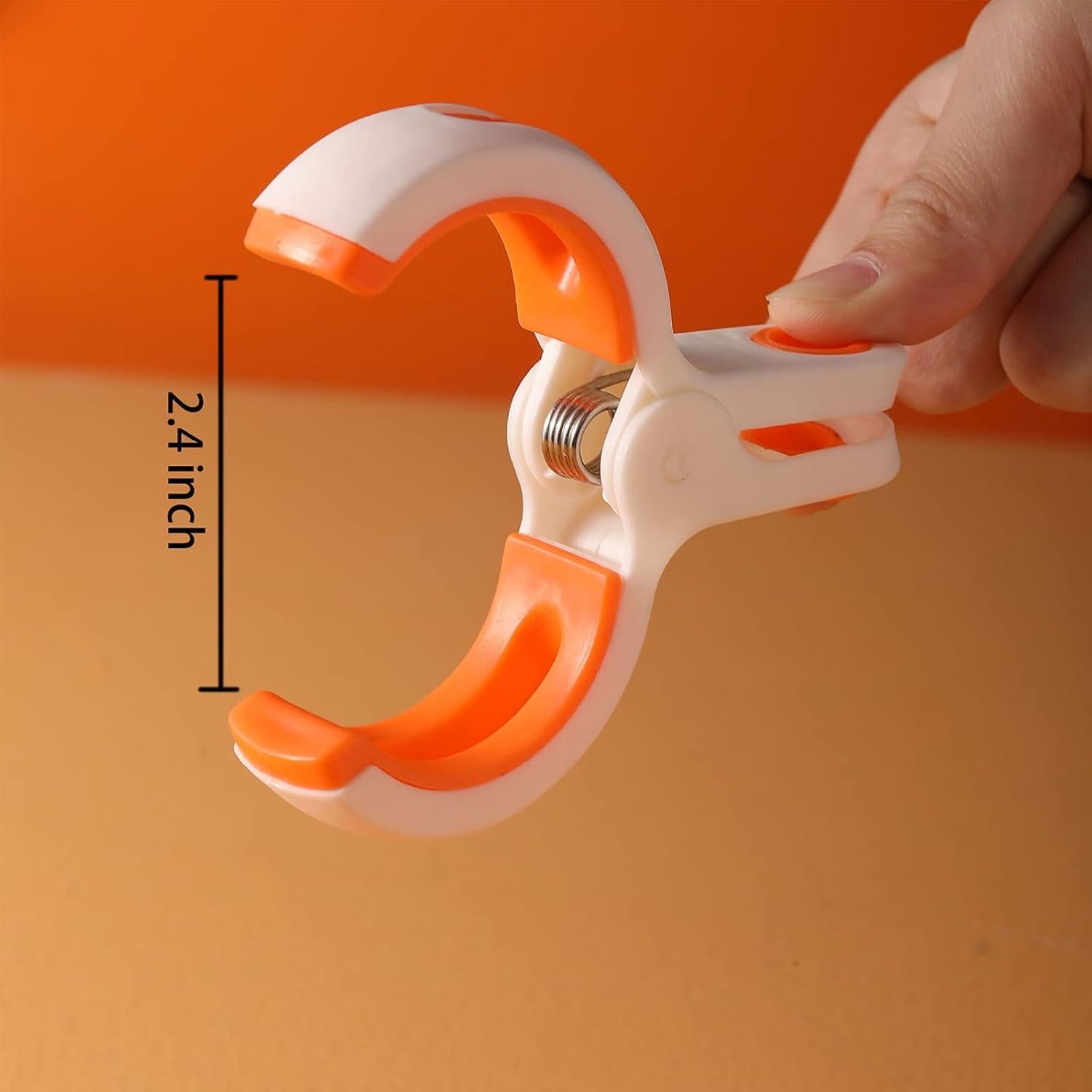 Paquete de 9 Clips para Toallas de Playa KIZZHISI - 9.4 cm