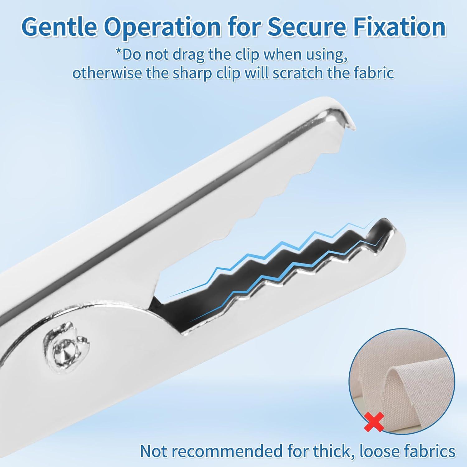 Clip de Babero Dental Annhua Morado - Paquete de 3, 48 cm