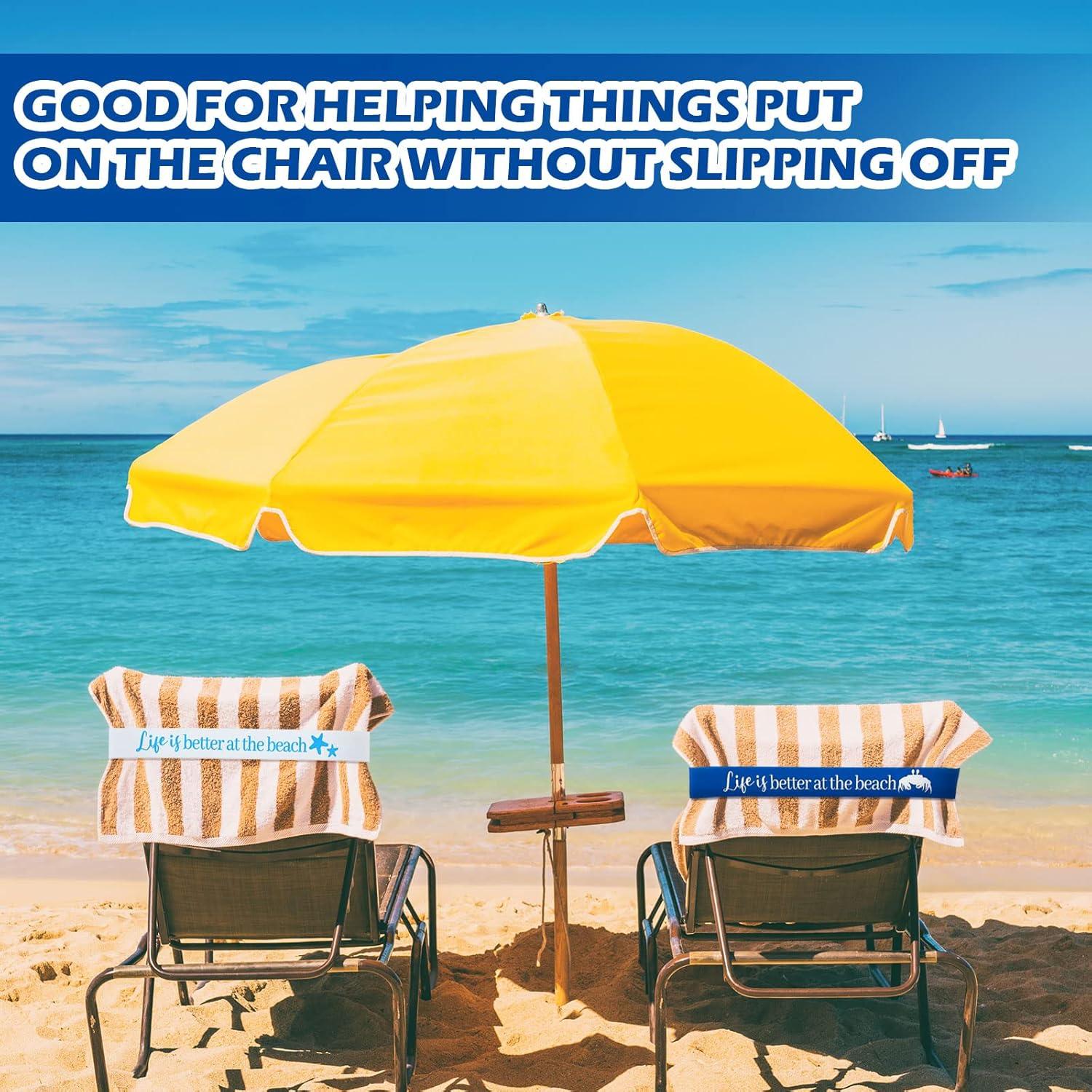 Clips de Toalla para Sillas de Playa Junkin - 8 Piezas