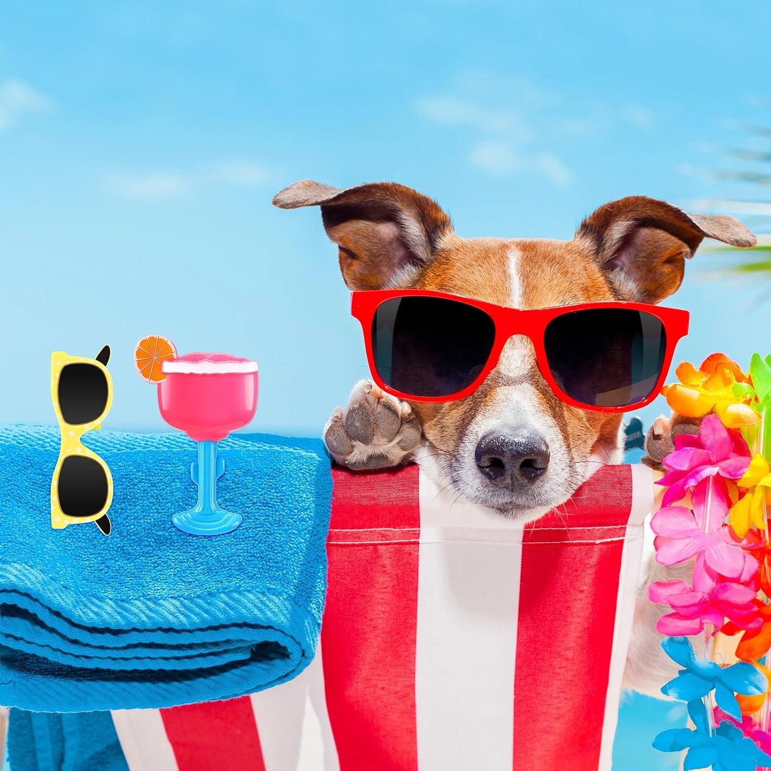 20 Clips de Toalla de Playa Hoteam - Temática Verano, Plástico