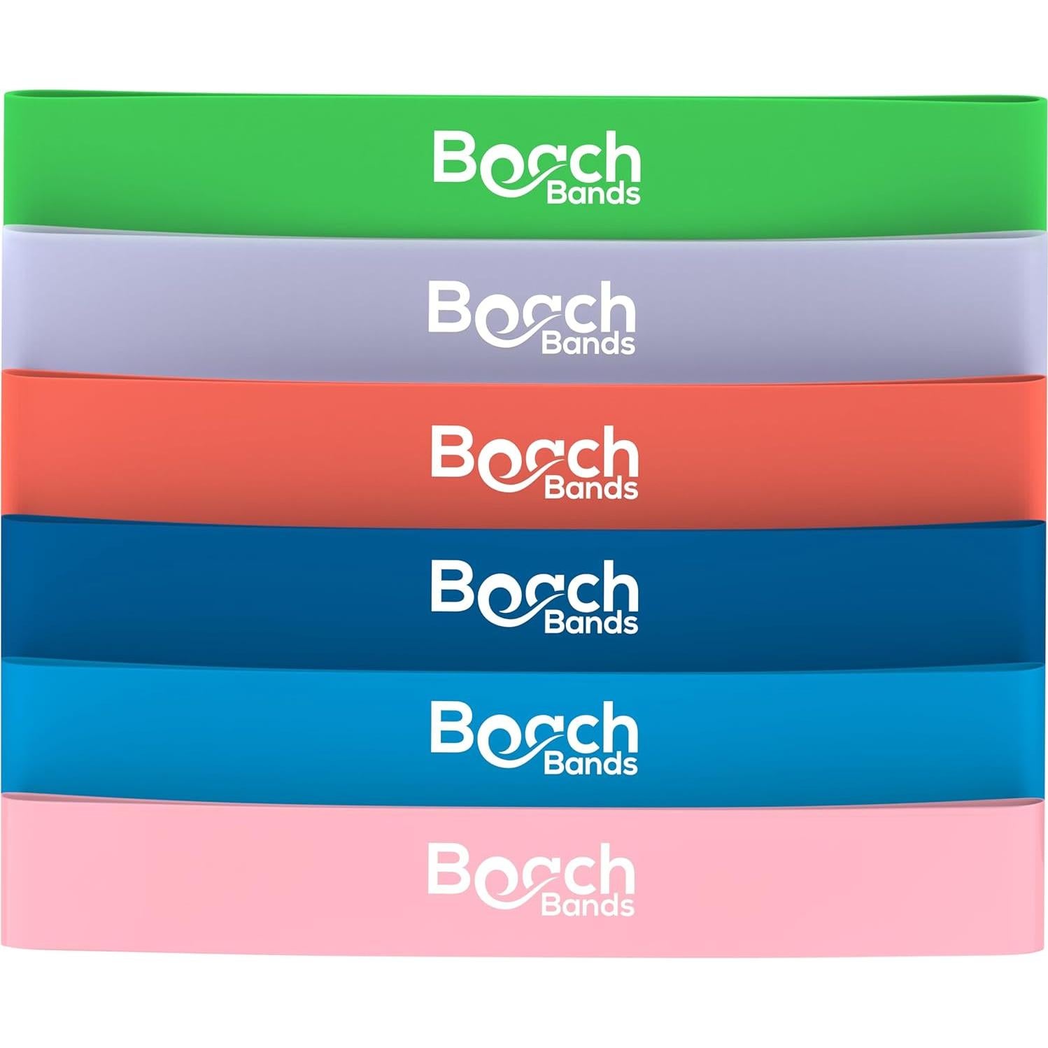 Bandas de Toalla de Playa BeachBands - Paquete de 6 Silicona UV