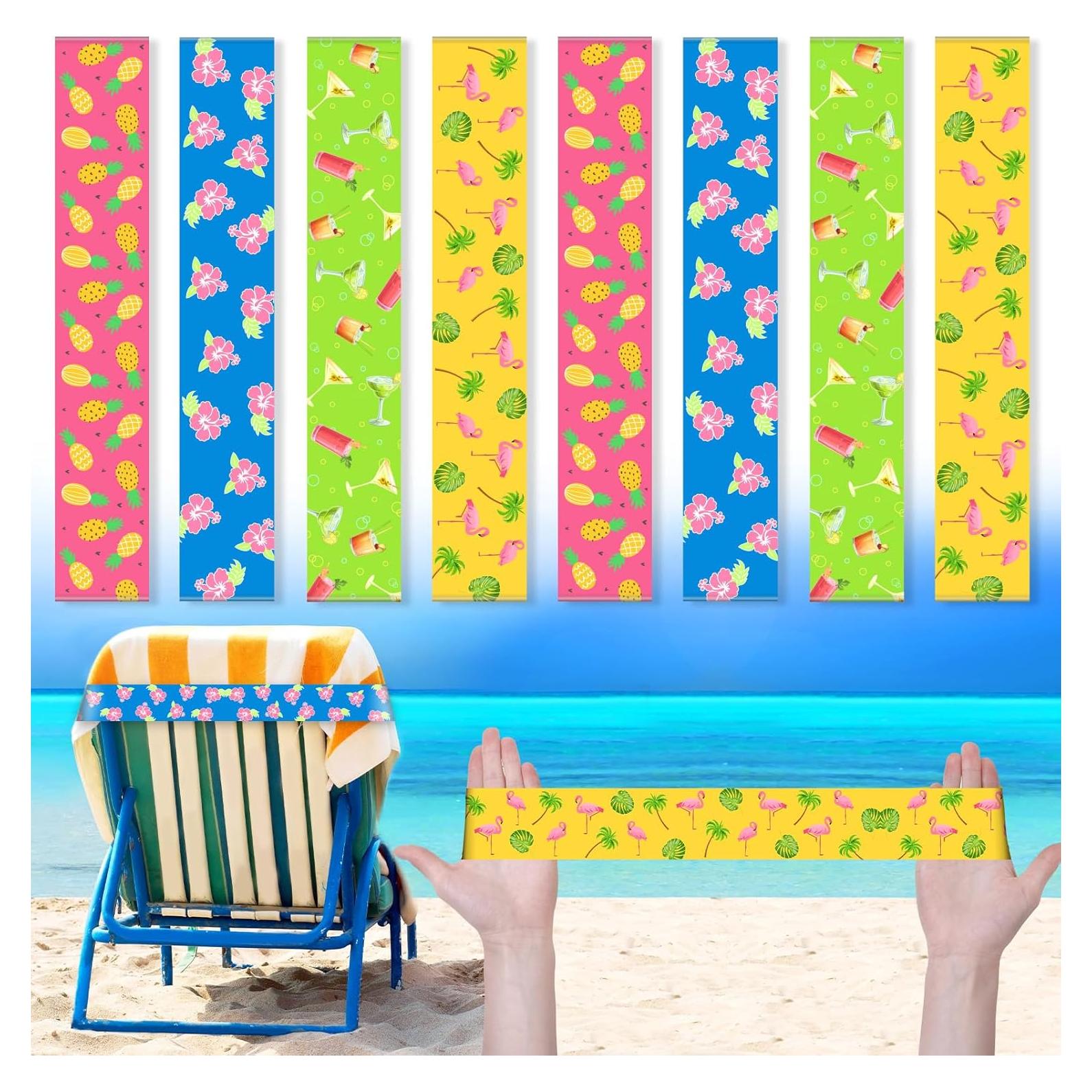 Boao 8 Bandas Elásticas para Toallas de Playa 40x5 cm