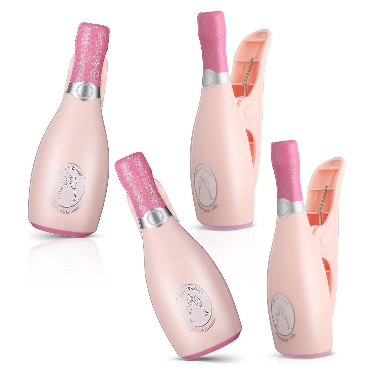 Clips de Toalla de Playa Sieral 4 Piezas Color Champán