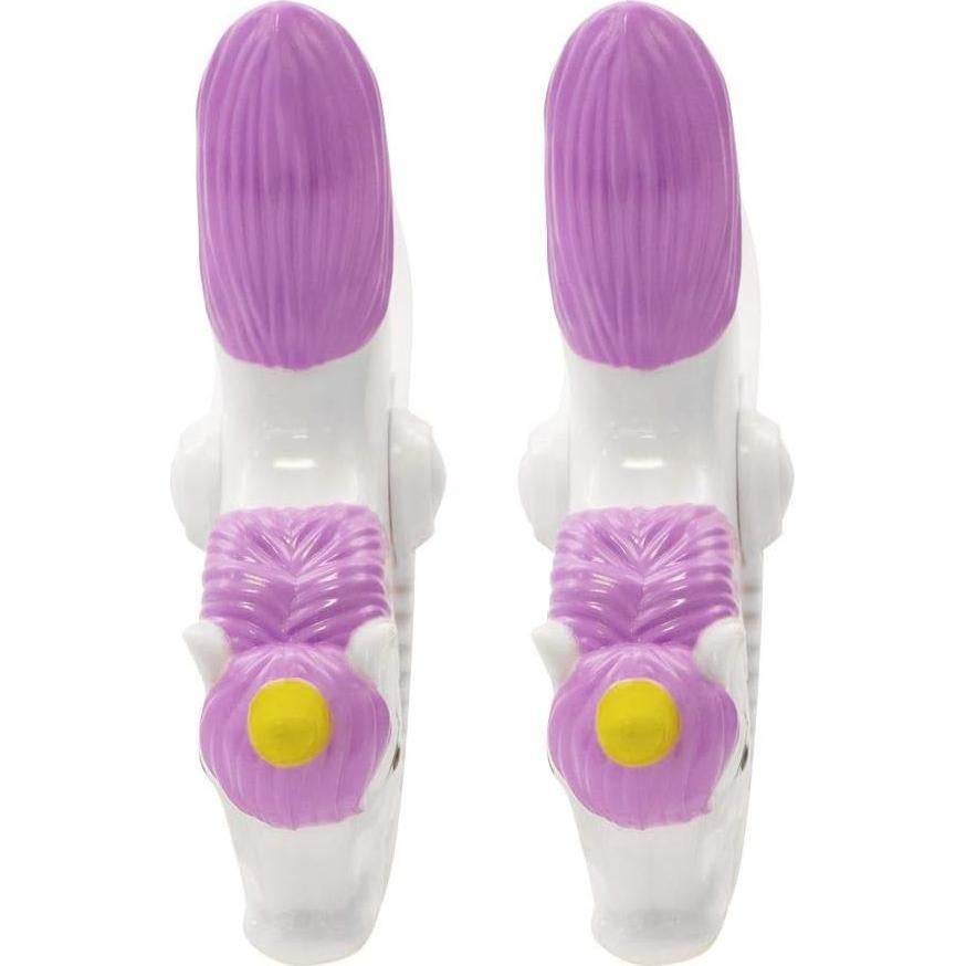 Clips de Toalla O2COOL Boca - 2 Piezas Decorativos Unicornio