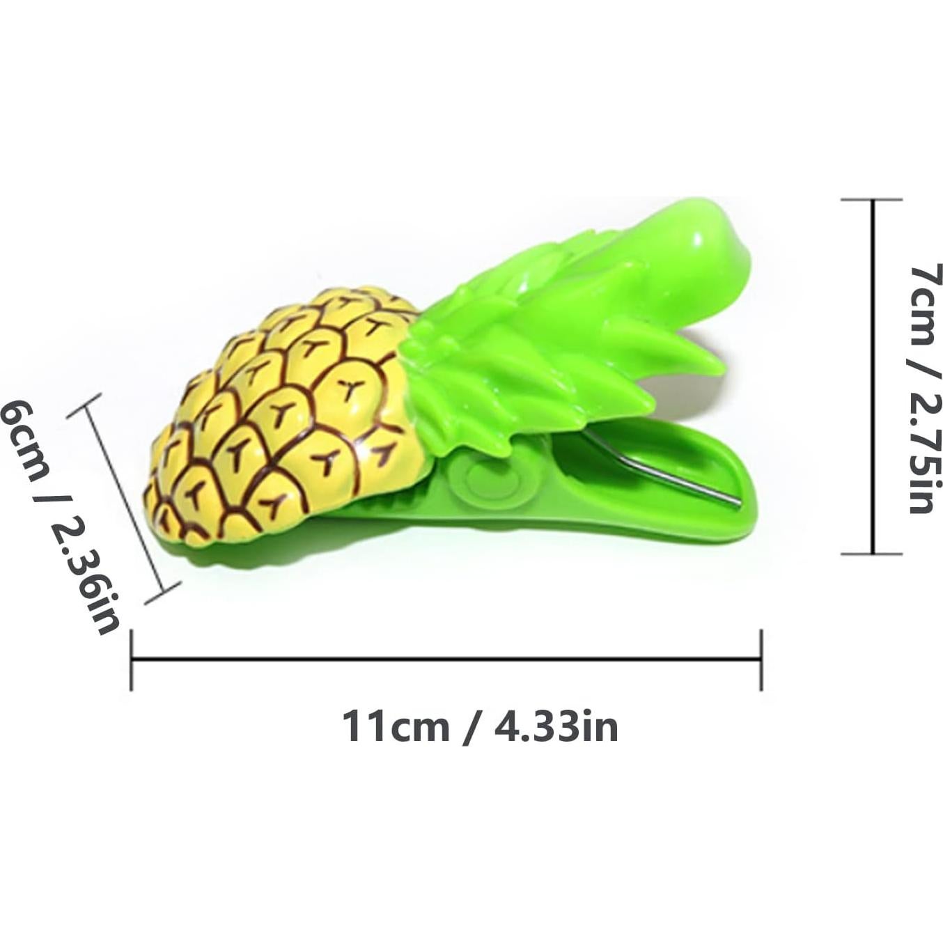 Pinzas para Toallas de Playa Aoozleny 4 Pcs Plástico PP