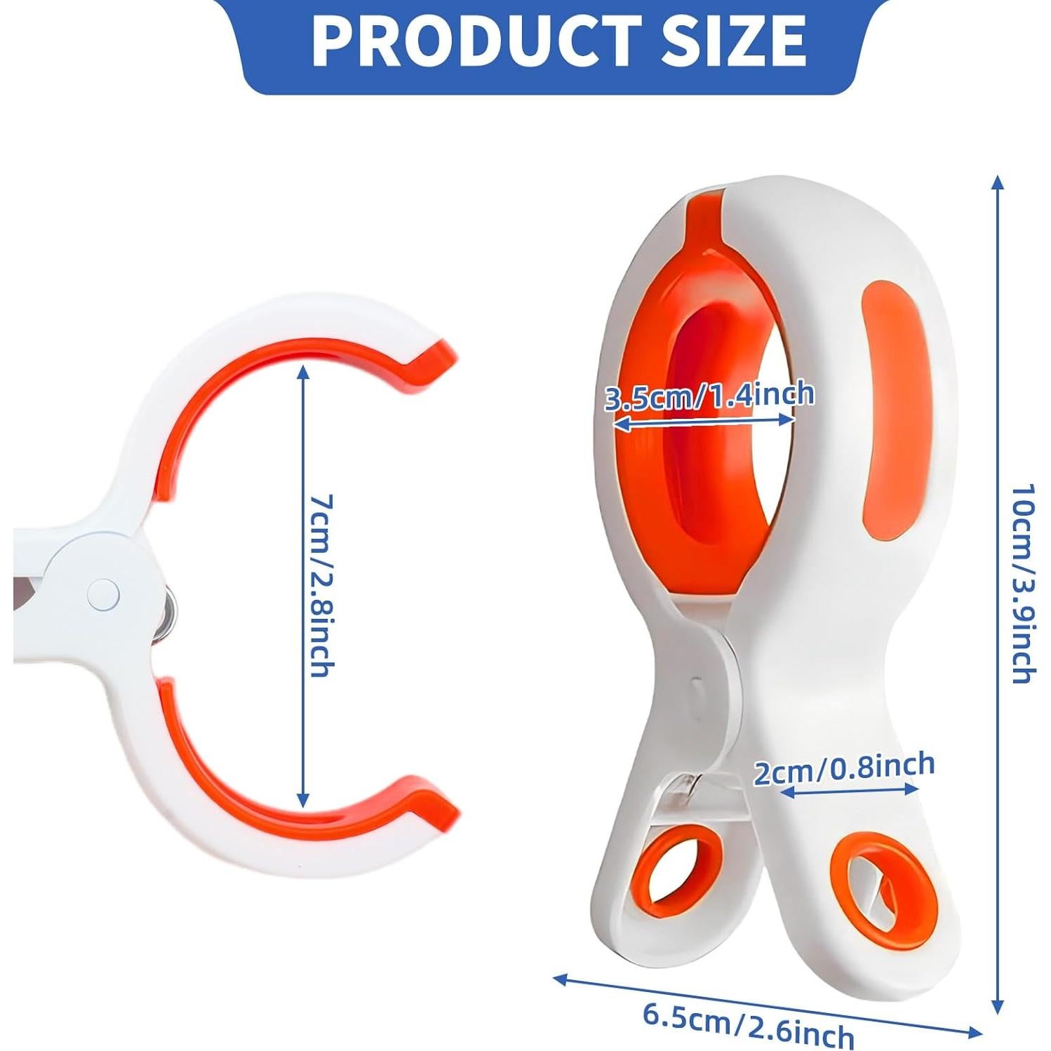 Pinzas para Toallas de Playa FUYAHA - Paquete de 8 Unidades