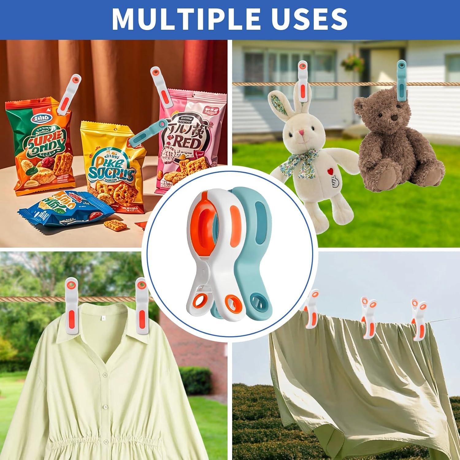 Pinzas para Toallas de Playa FUYAHA - Paquete de 8 Unidades