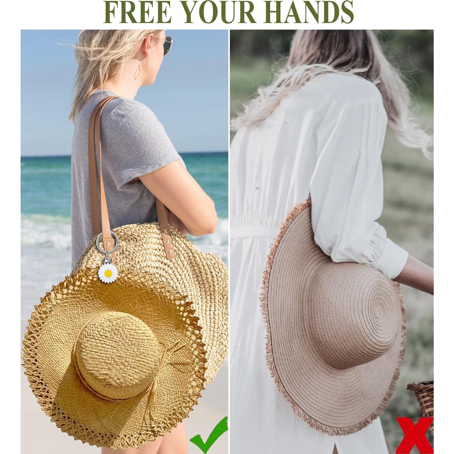 Clip para Sombrero de Viaje - Soporte Manos Libres de Silicona