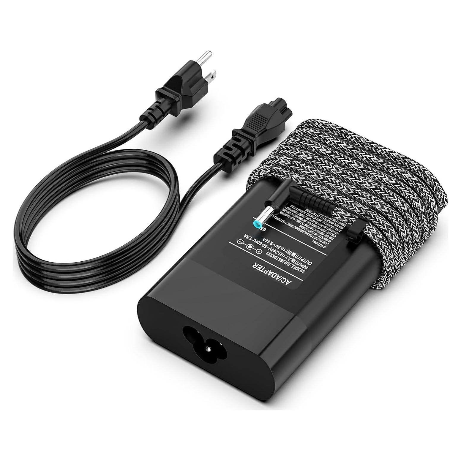 Cargador de Laptop HP 65W Punta Azul ProBook EliteBook