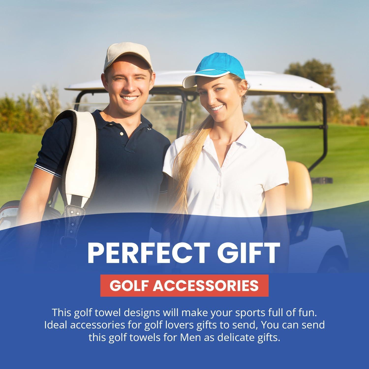 Toalla de Golf K9King Microfibra 40x60cm - Accesorios Divertidos