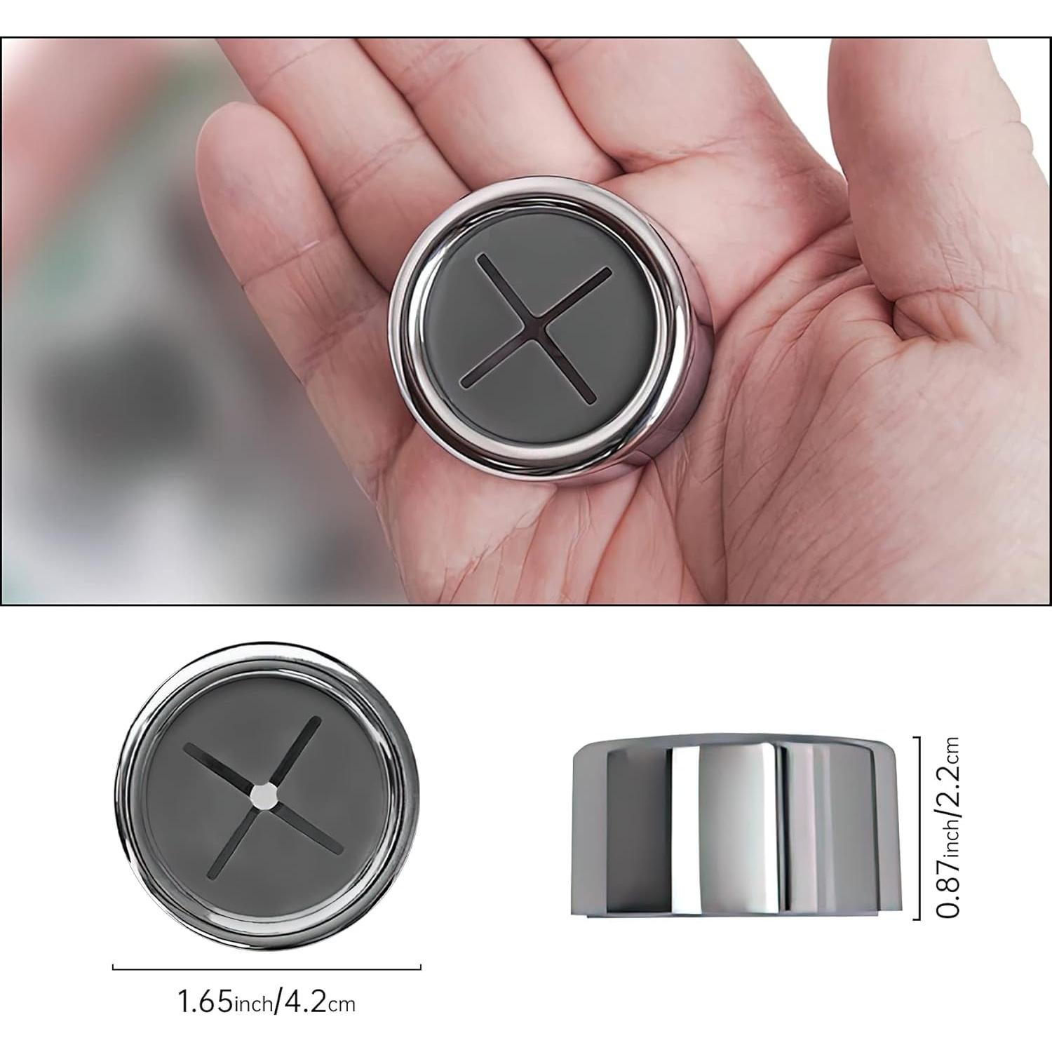 Ganchos Adhesivos para Toallas Philbinden 3 Piezas Cromo