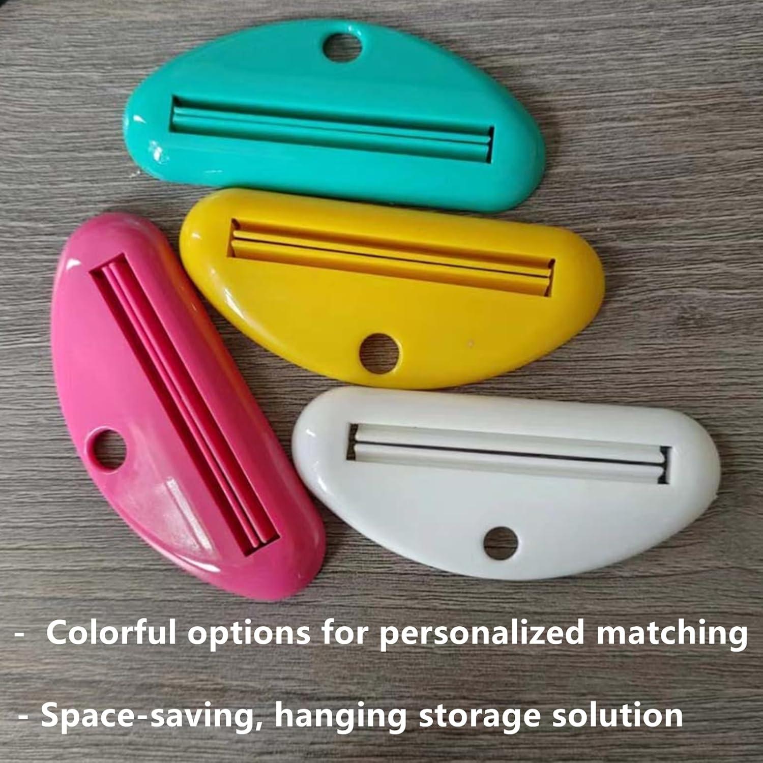 Juego de 4 exprimidores de pasta de dientes Shuaigetoao - Colores surtidos