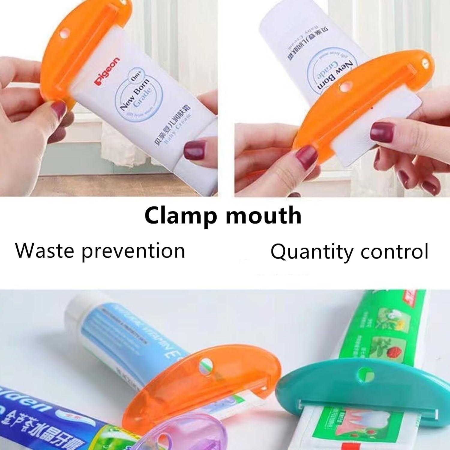 Juego de 4 exprimidores de pasta de dientes Shuaigetoao - Colores surtidos