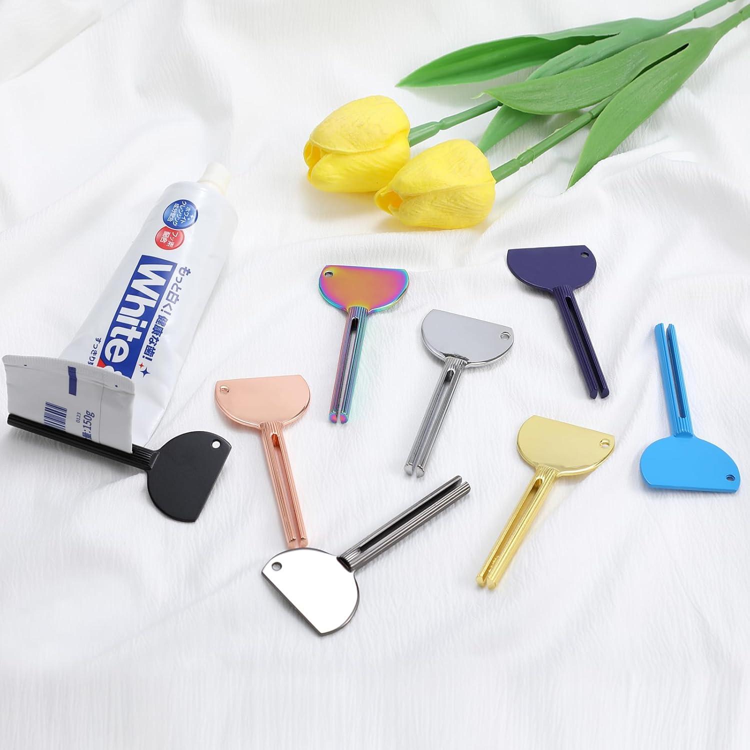 Exprimidor de Tubo de Metal EXEXIUO para Pasta de Dientes y Cosméticos